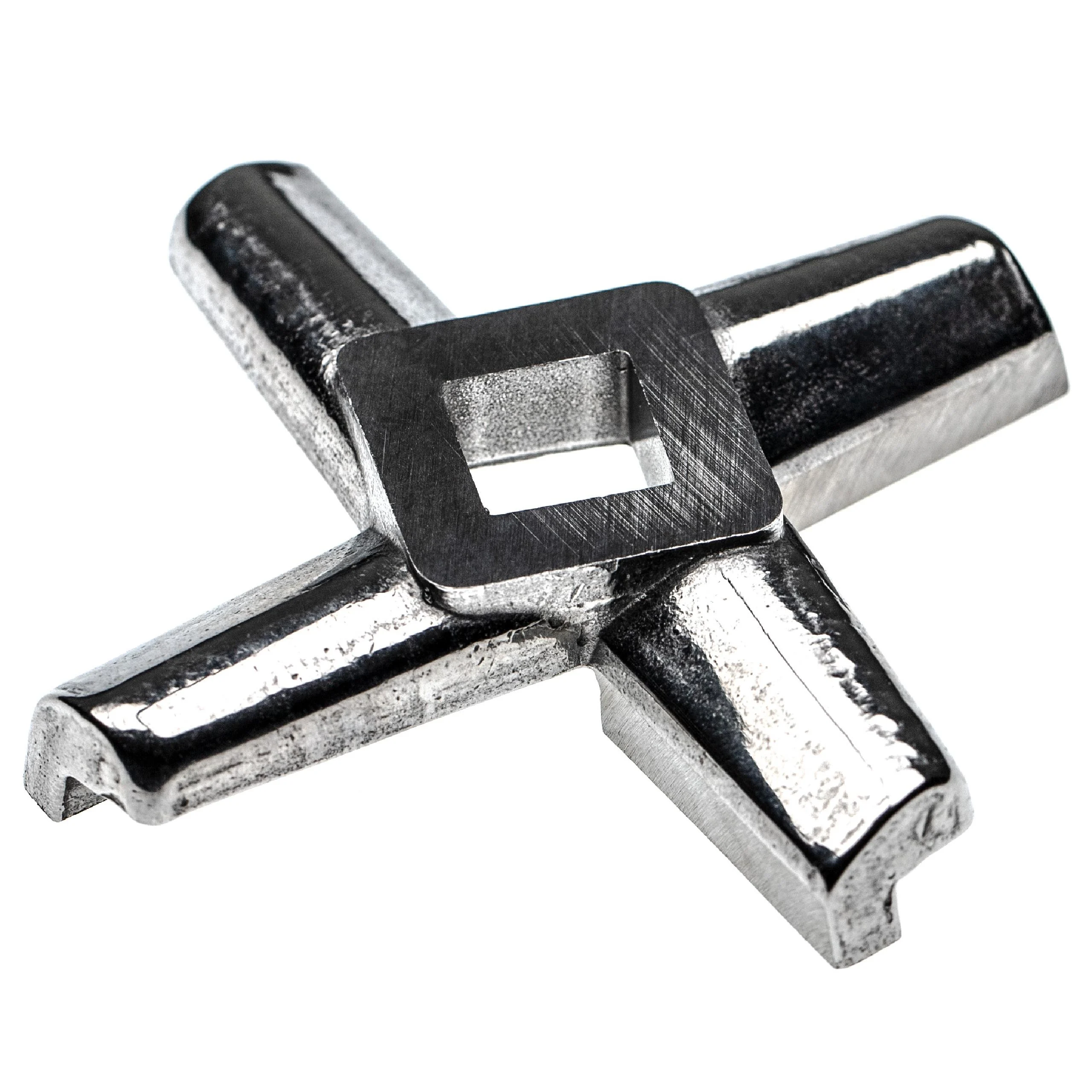 Couteau en croix taille 32 pour hachoir ADE, Caso, Fama, KBS, Porkert - Lame, acier inox