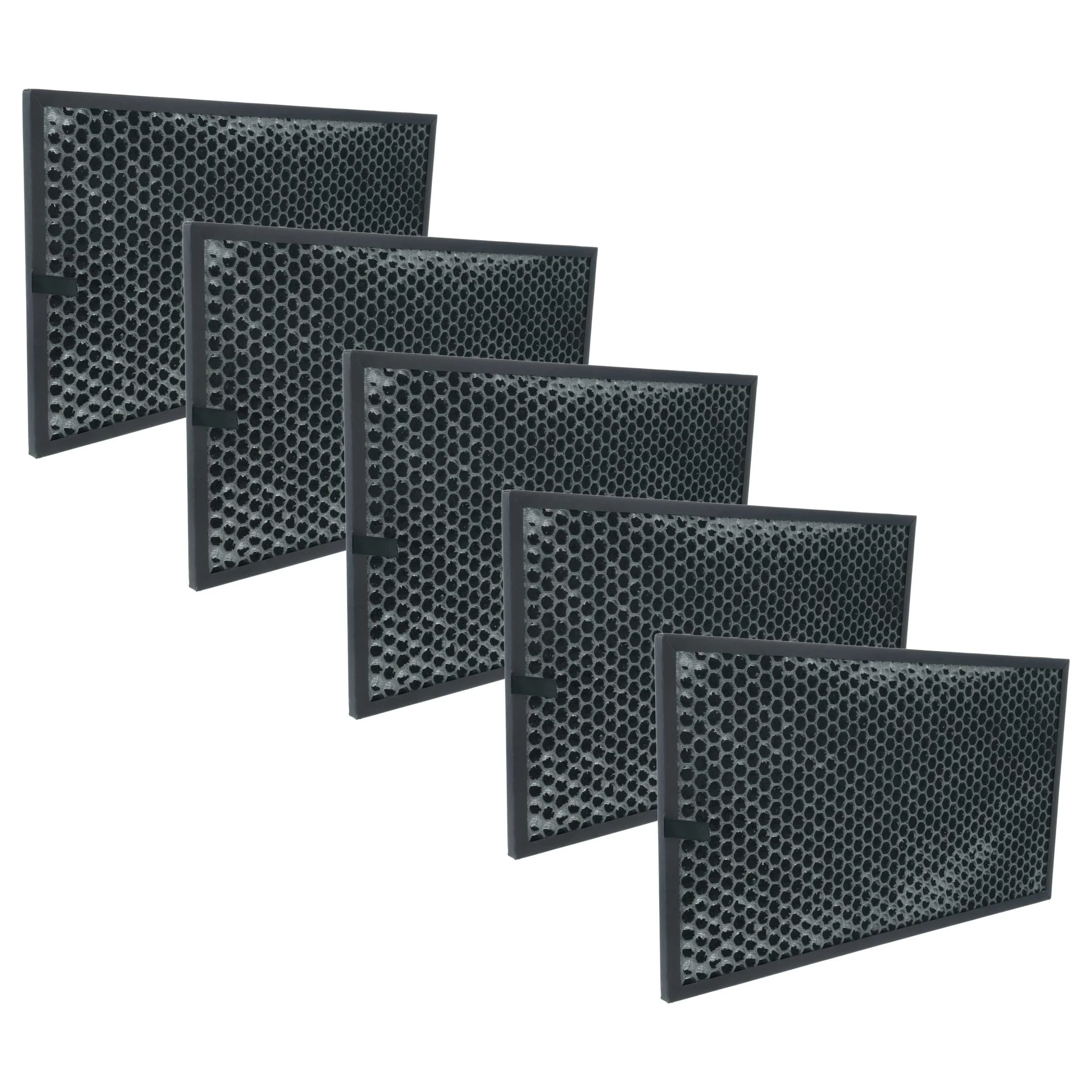5x Filtre à charbon actif remplace Sharp FZ-C100DFE, FZ-C100DFU pour purificateur d'air Sharp - Filtre à air