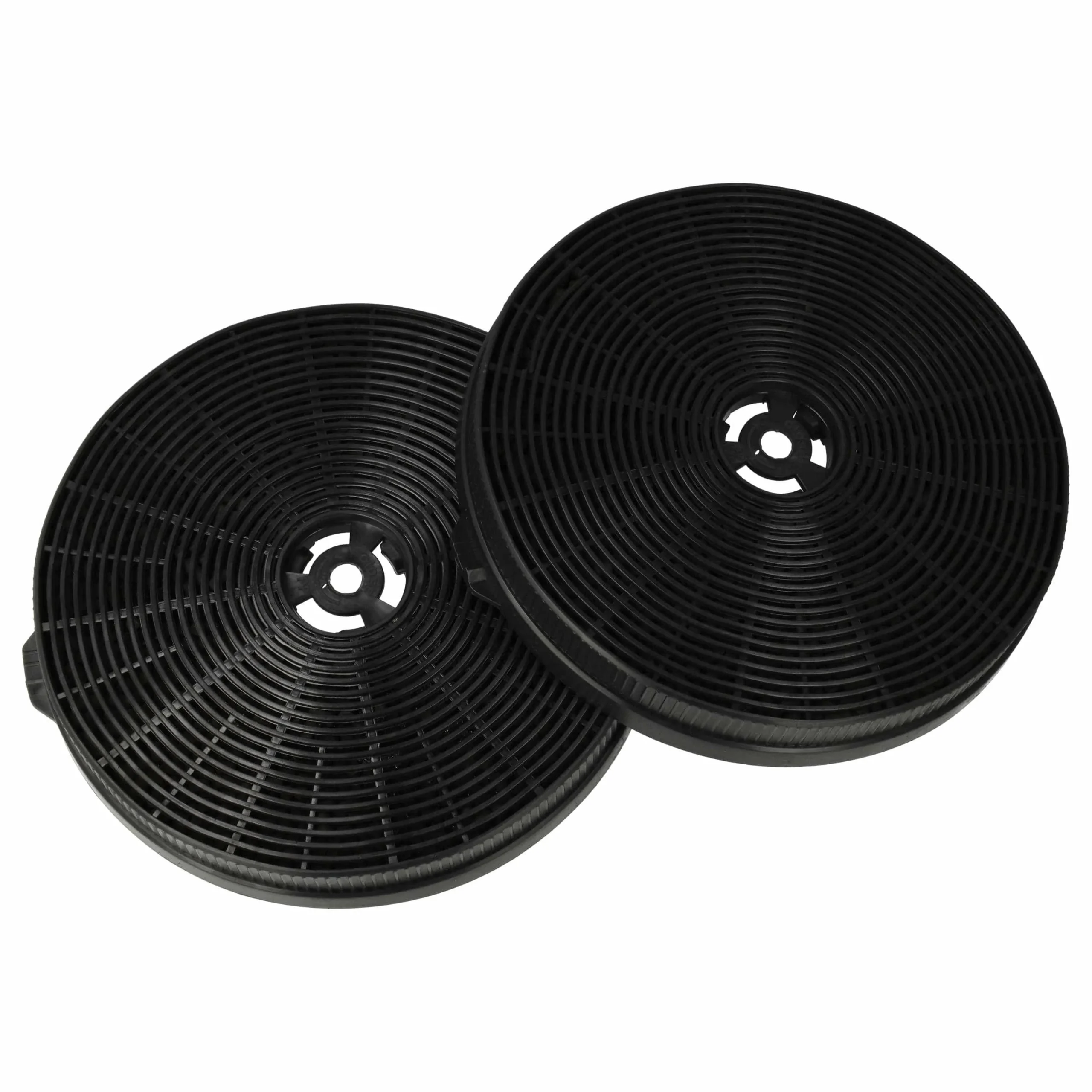 2x Filtres à charbon actif remplace Belling 082663849 pour hotte Bomann - Accessoires appareils ménagers
