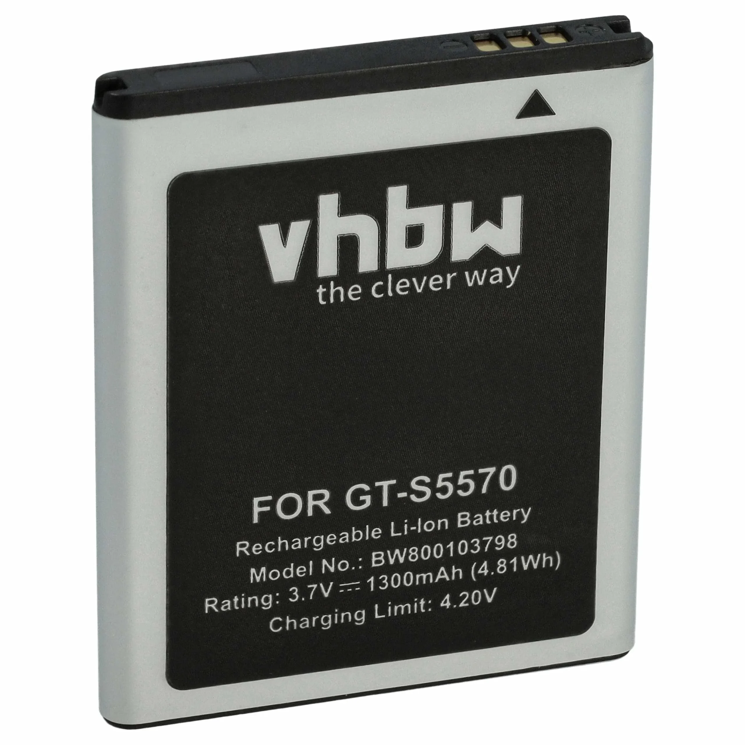 Batterie remplace Samsung EB494353VA, EB494353VU téléphone portable Samsung - 1300mAh 3,7V Li-ion