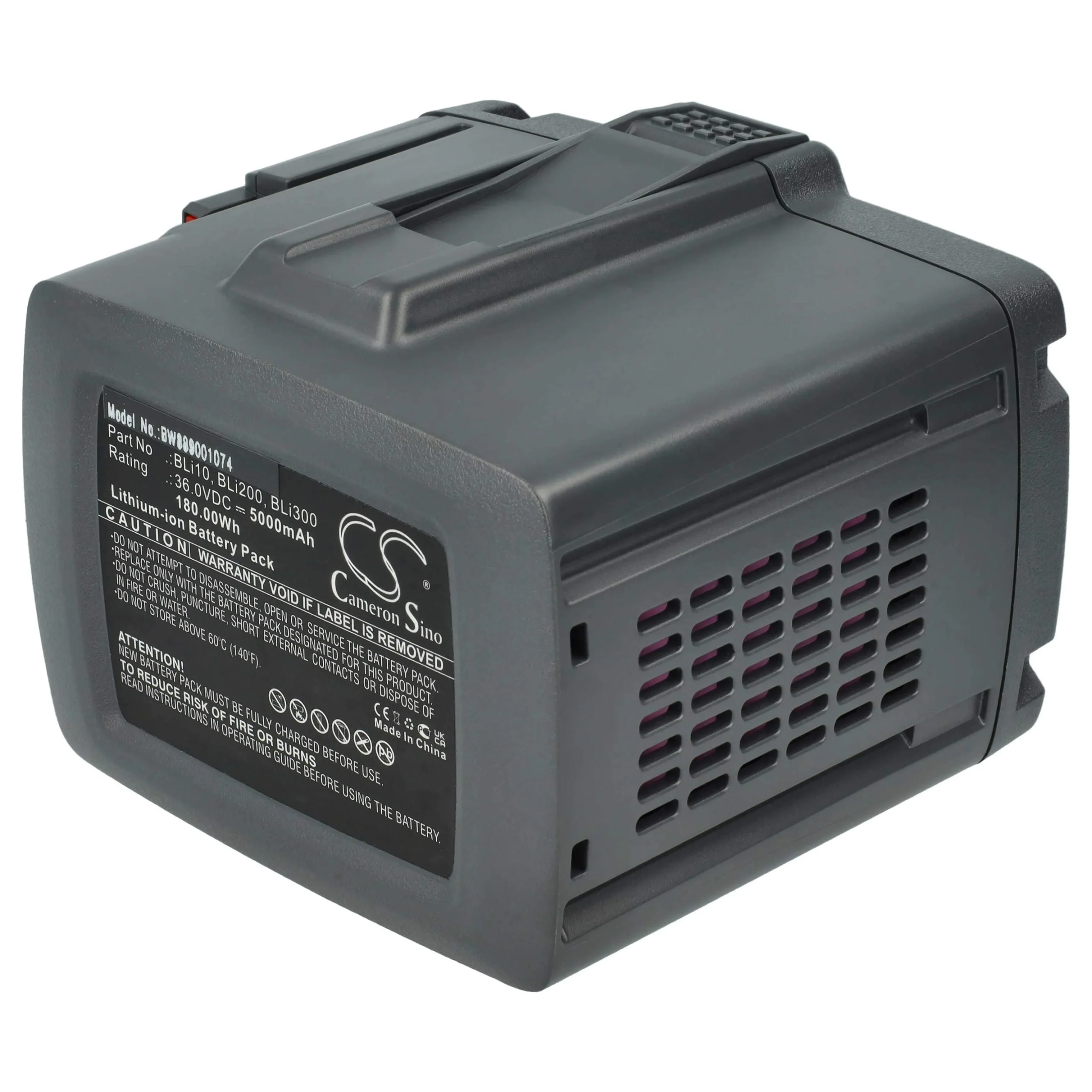 Batterie remplace Husqvarna 967 07 19-01, 967 09 18-01 pour outil de jardinage - 5000mAh 36V Li-ion