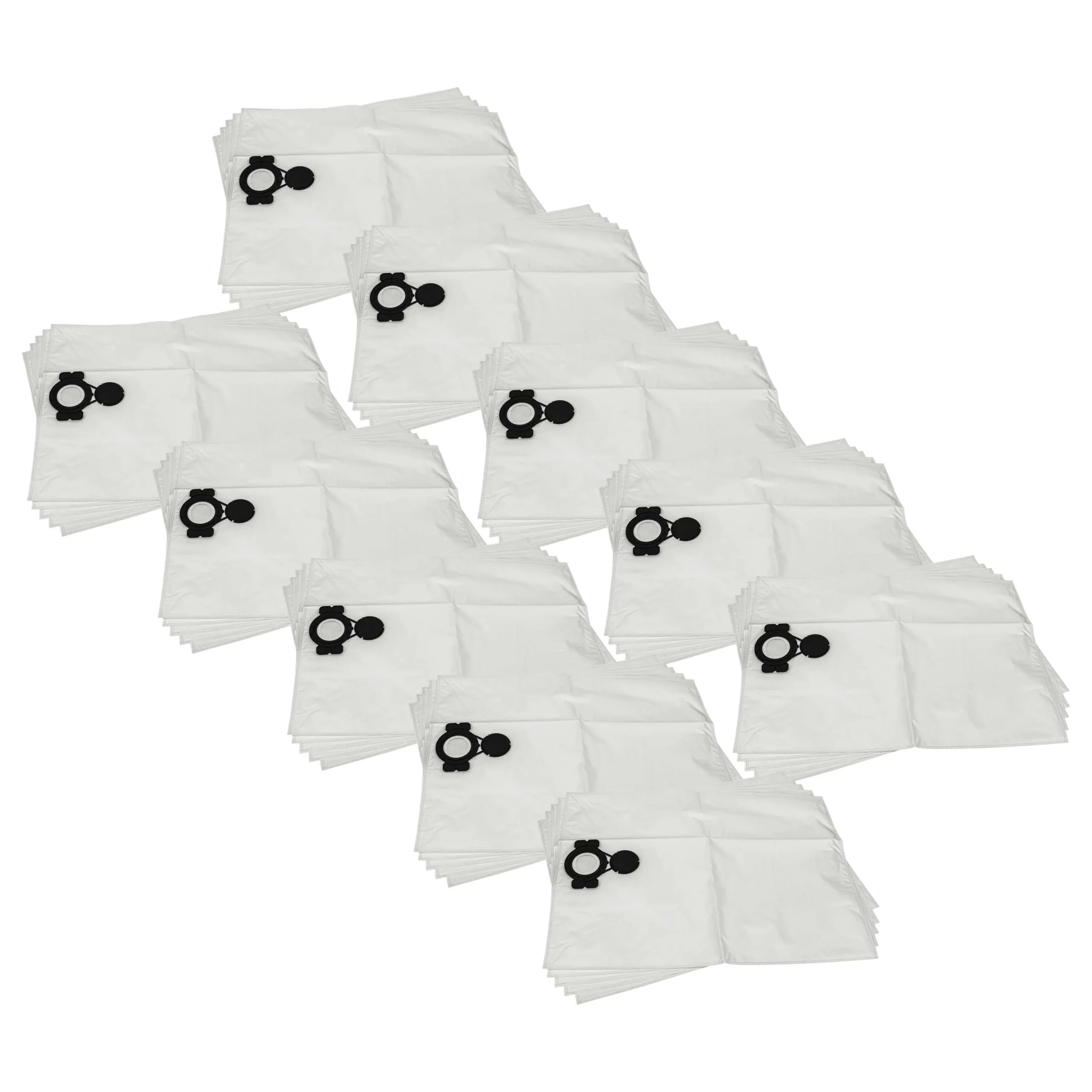 50x Sac remplace Milwaukee 4932459689 pour aspirateur Milwaukee - toison