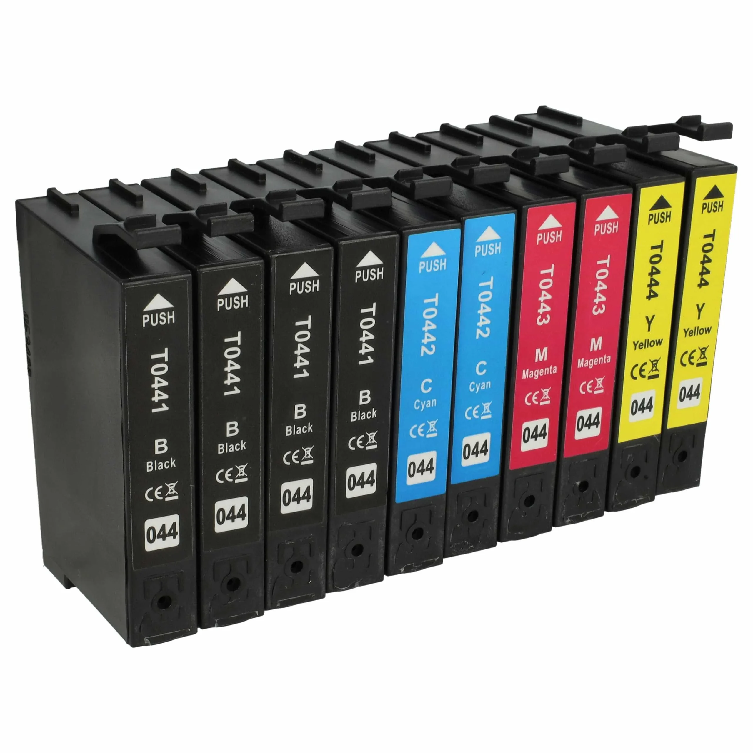 10x Cartouches remplace Epson T0441, T0442, T0443 pour imprimante - Accessoires pour imprimante