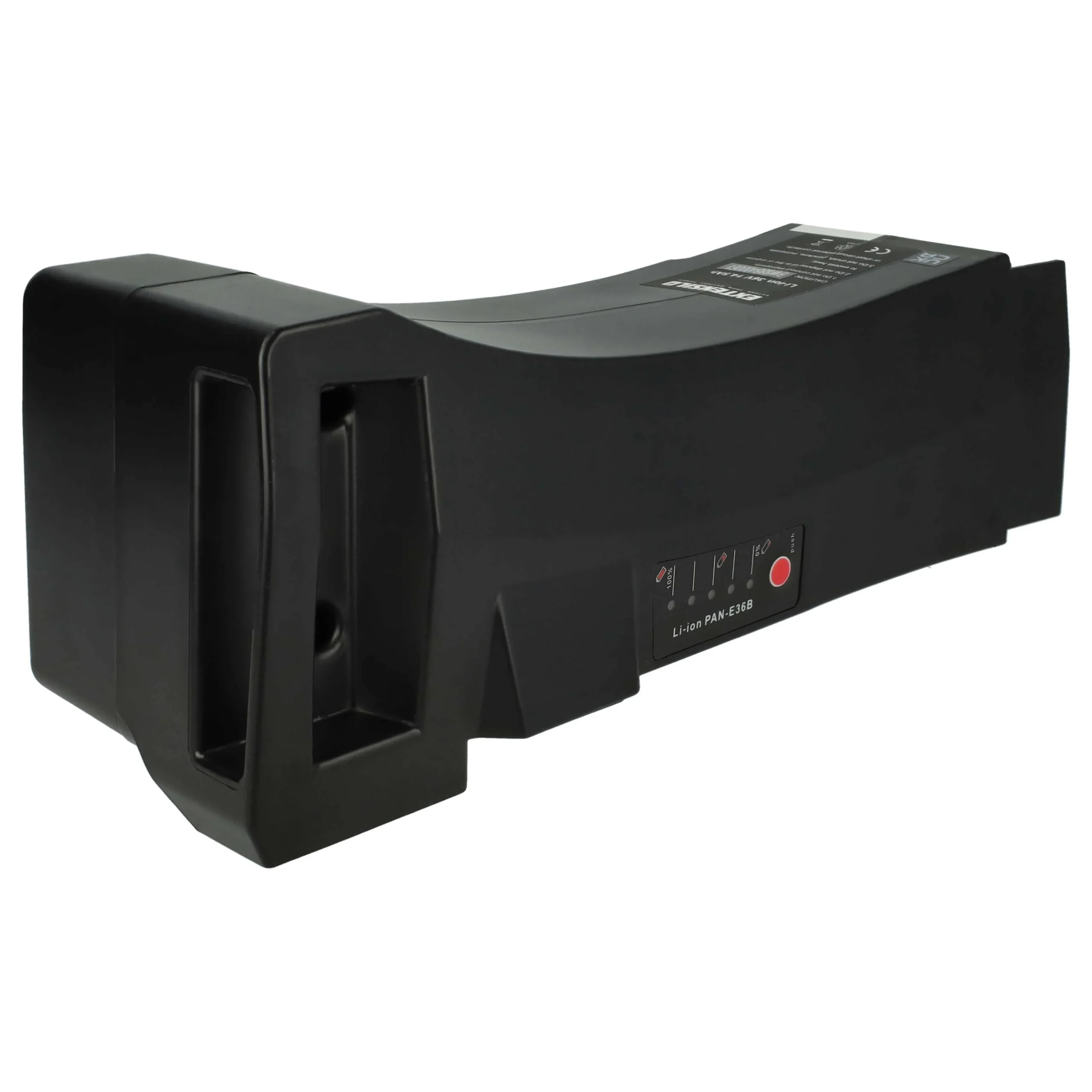 Batterie remplace Panasonic GD-PAN-E36B pour E-Bike - 14,5Ah 36V Li-ion noir