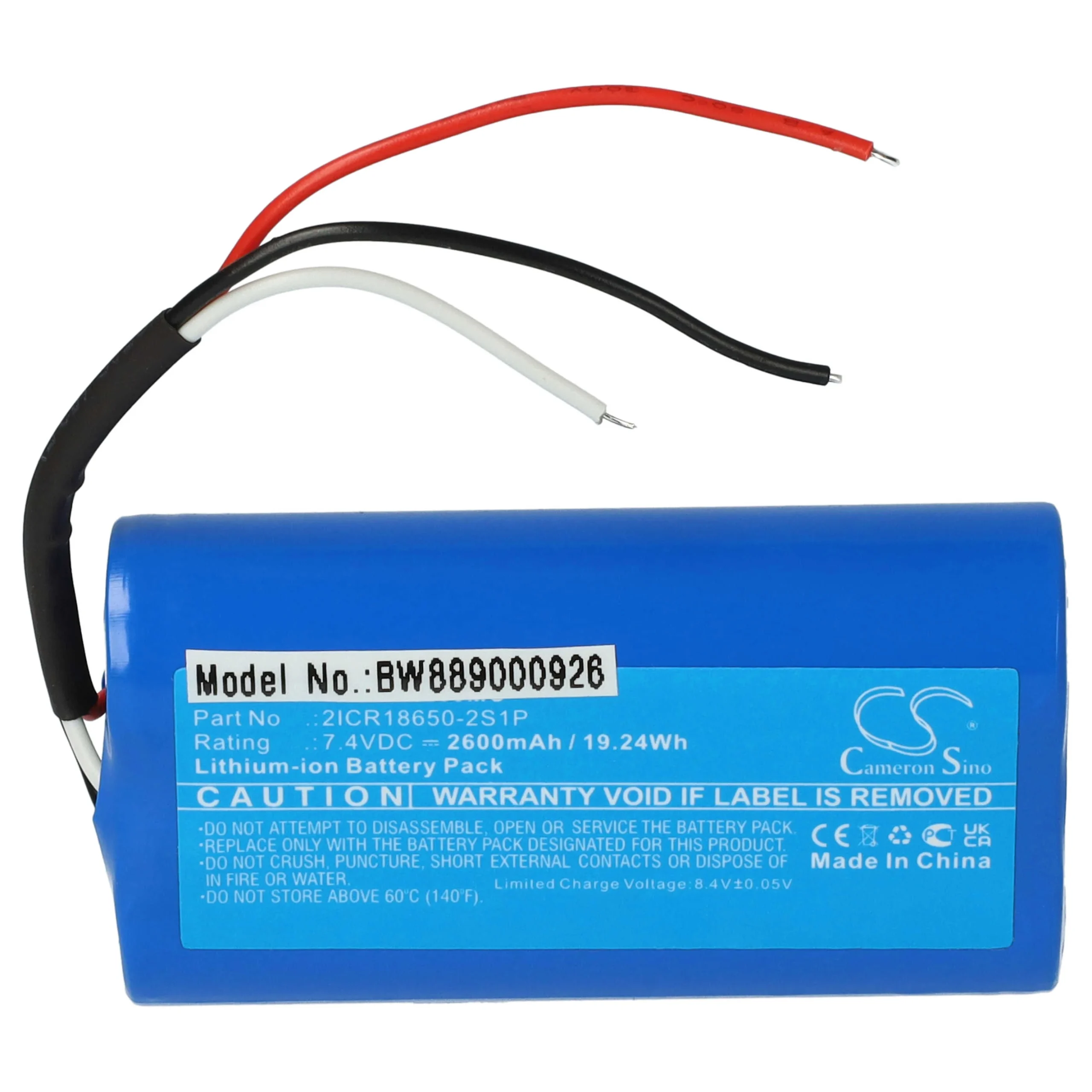 Batterie stabilisateur Gimbal - 2600mAh 7,4V Li-ion