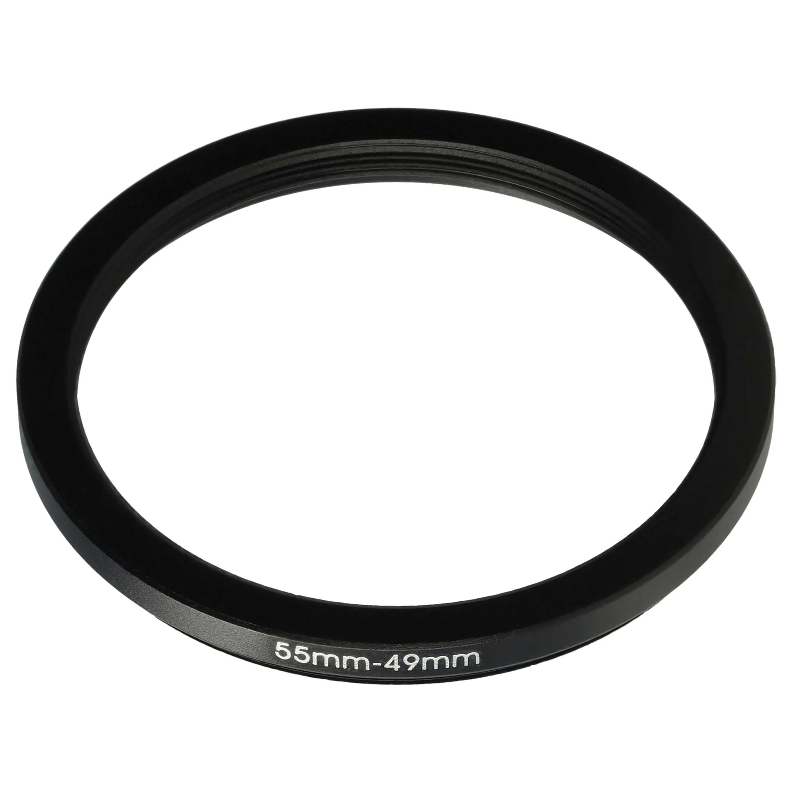 Adaptateur step-down de 55 mm vers 49 mm pour divers objectifs d'appareils photo