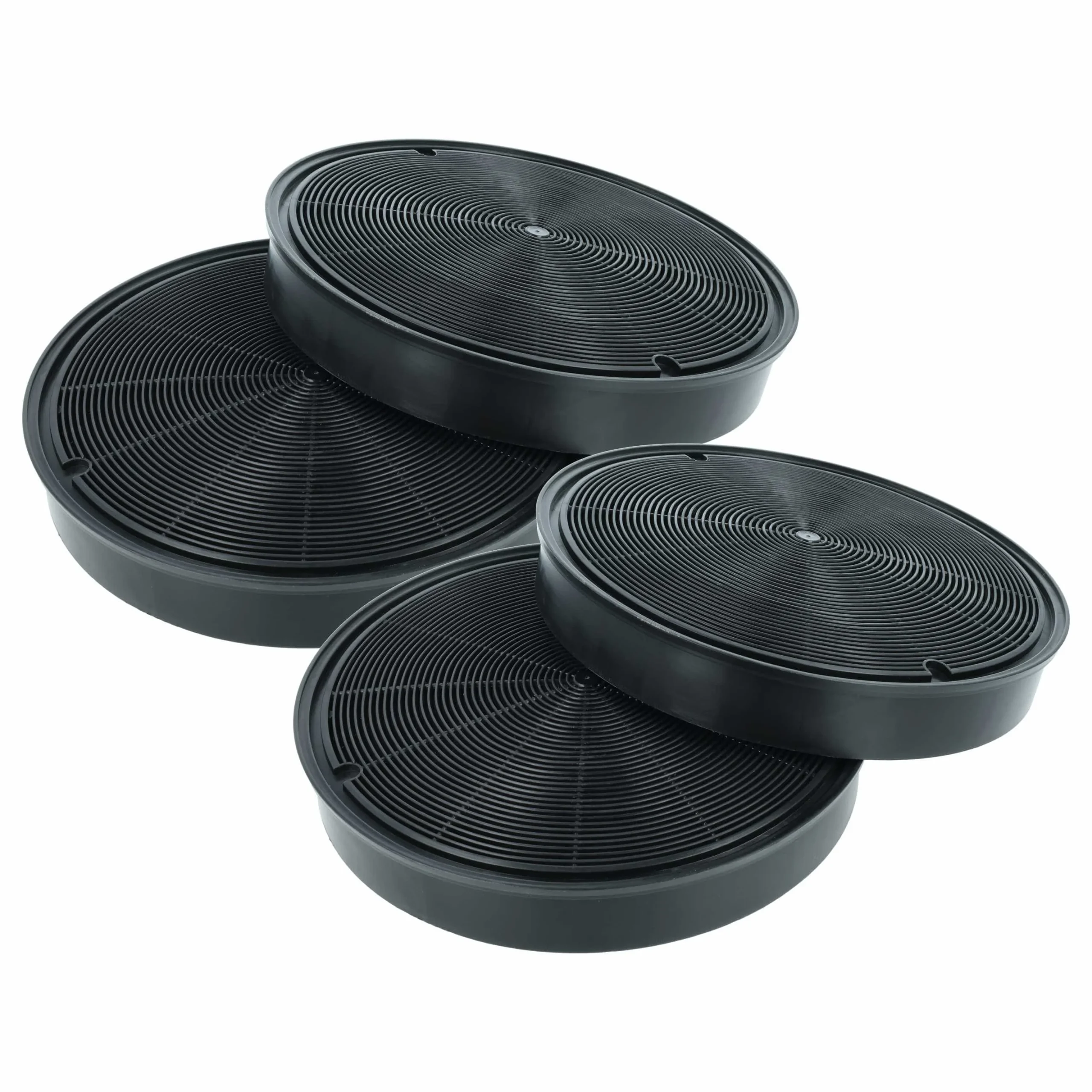 4x Filtres à charbon actif remplace AEG AS-AZKF080, EFF62, 8718868949578, E3CFF62, F196 pour hotte Zanussi