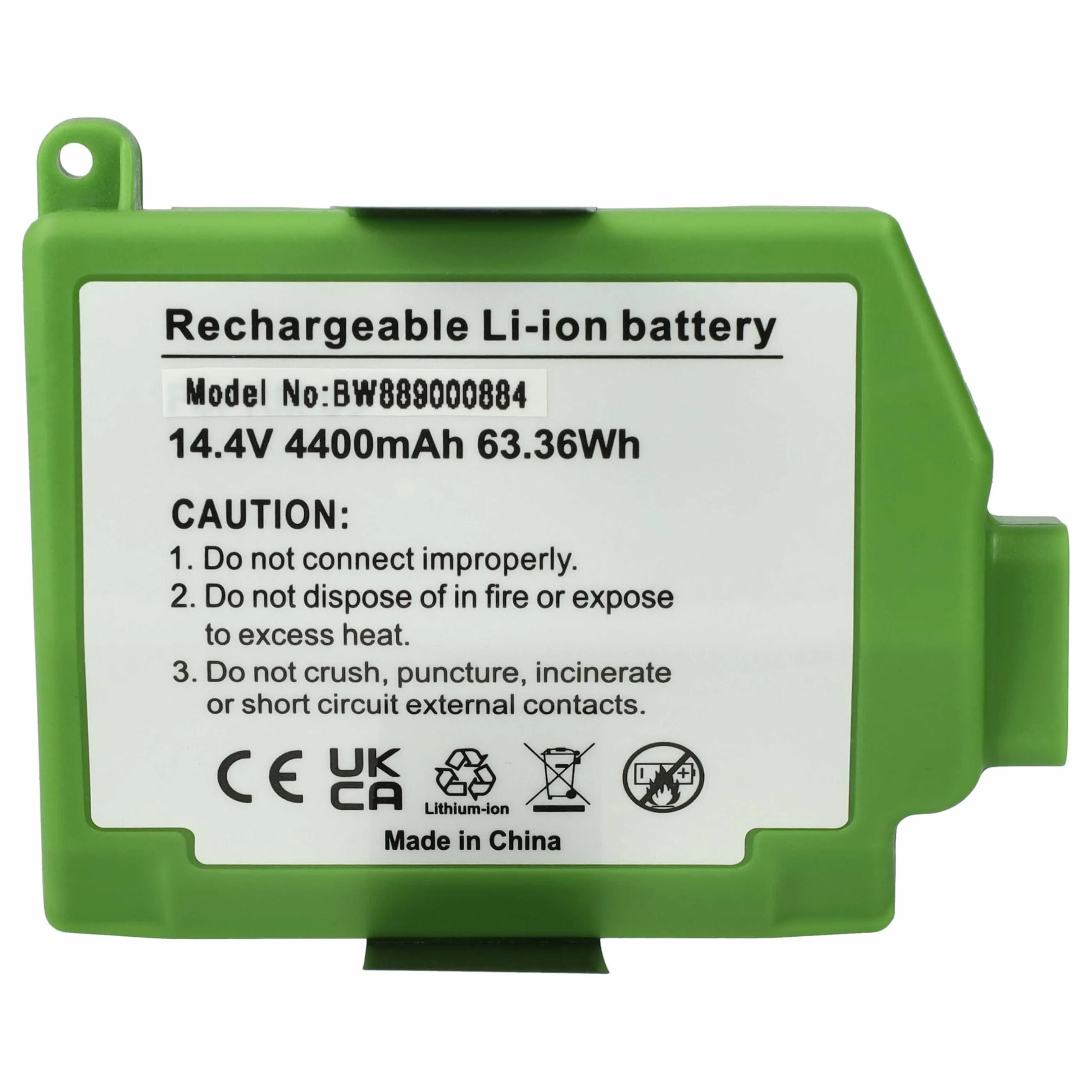 Batterie remplace iRobot 4650994 pour robot aspirateur iRobot - 4400mAh 14,4V Li-ion