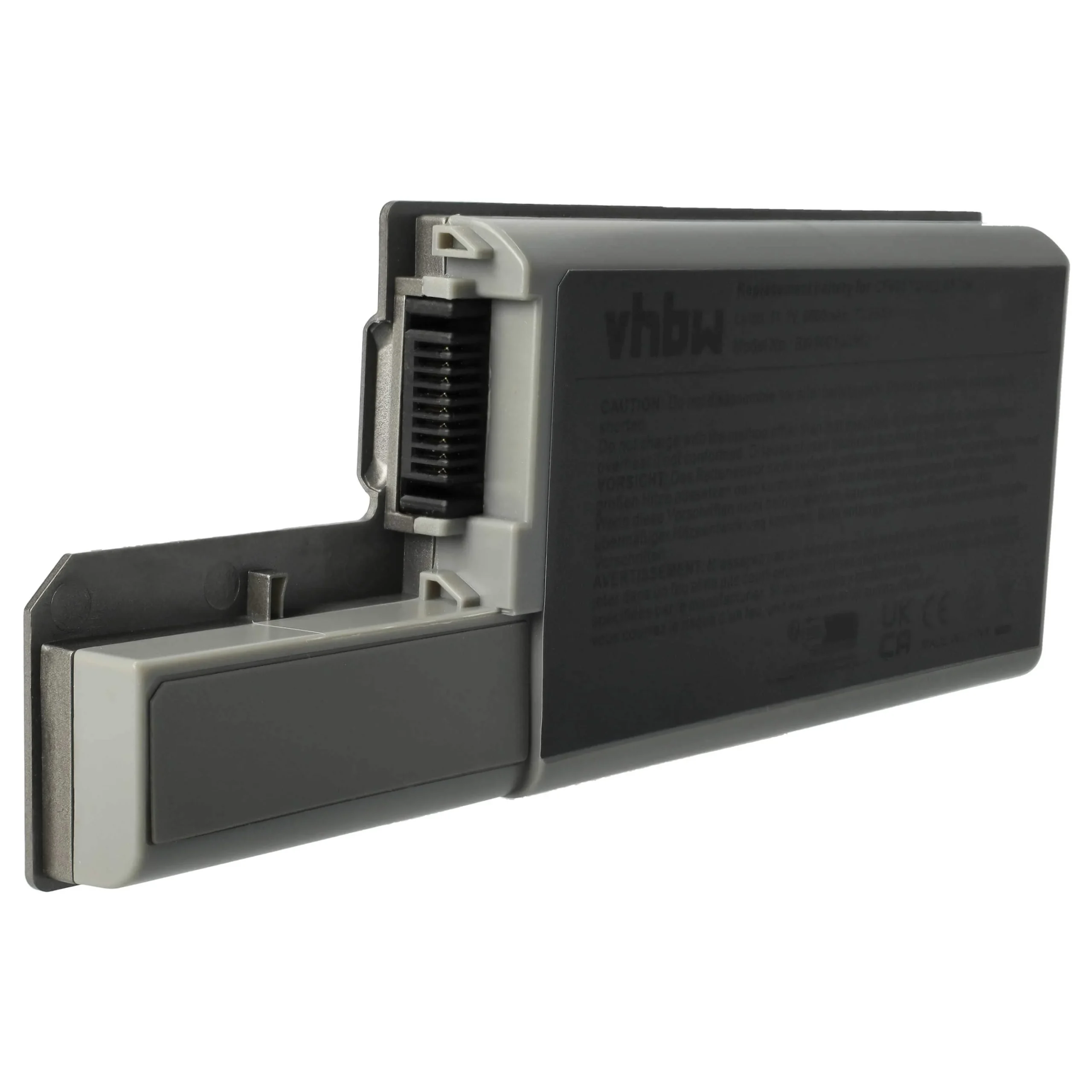 Batterie remplace Dell 312-0393, 312-0394, 312-0401 pour ordinateur portable Dell- 6600mAh 11,1V Li-ion, gris