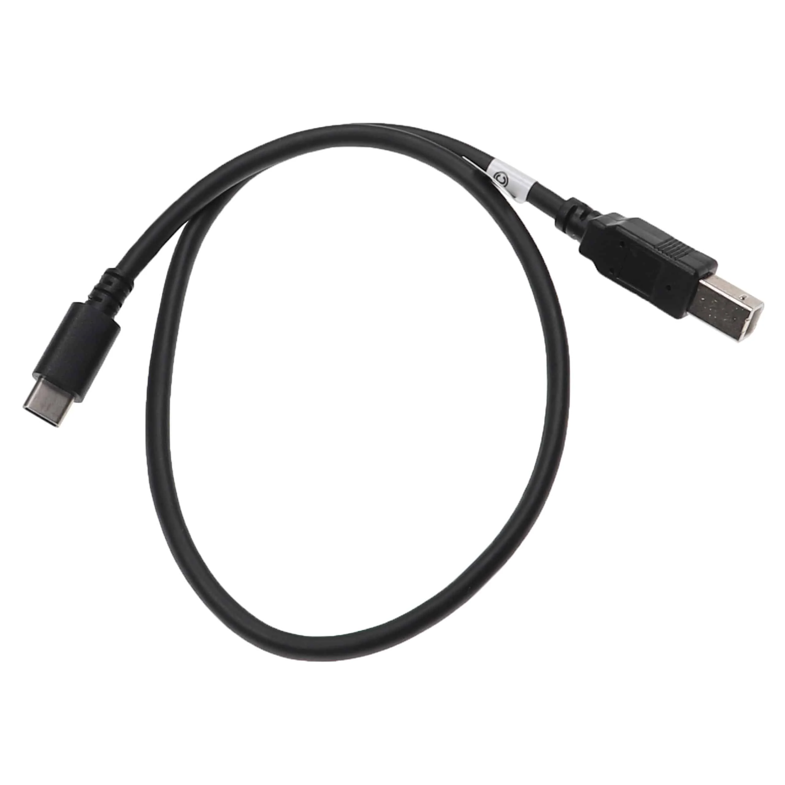 Câble USB C vers USB B pour raccordement d'imprimante, scanner, fax - 0,5 m