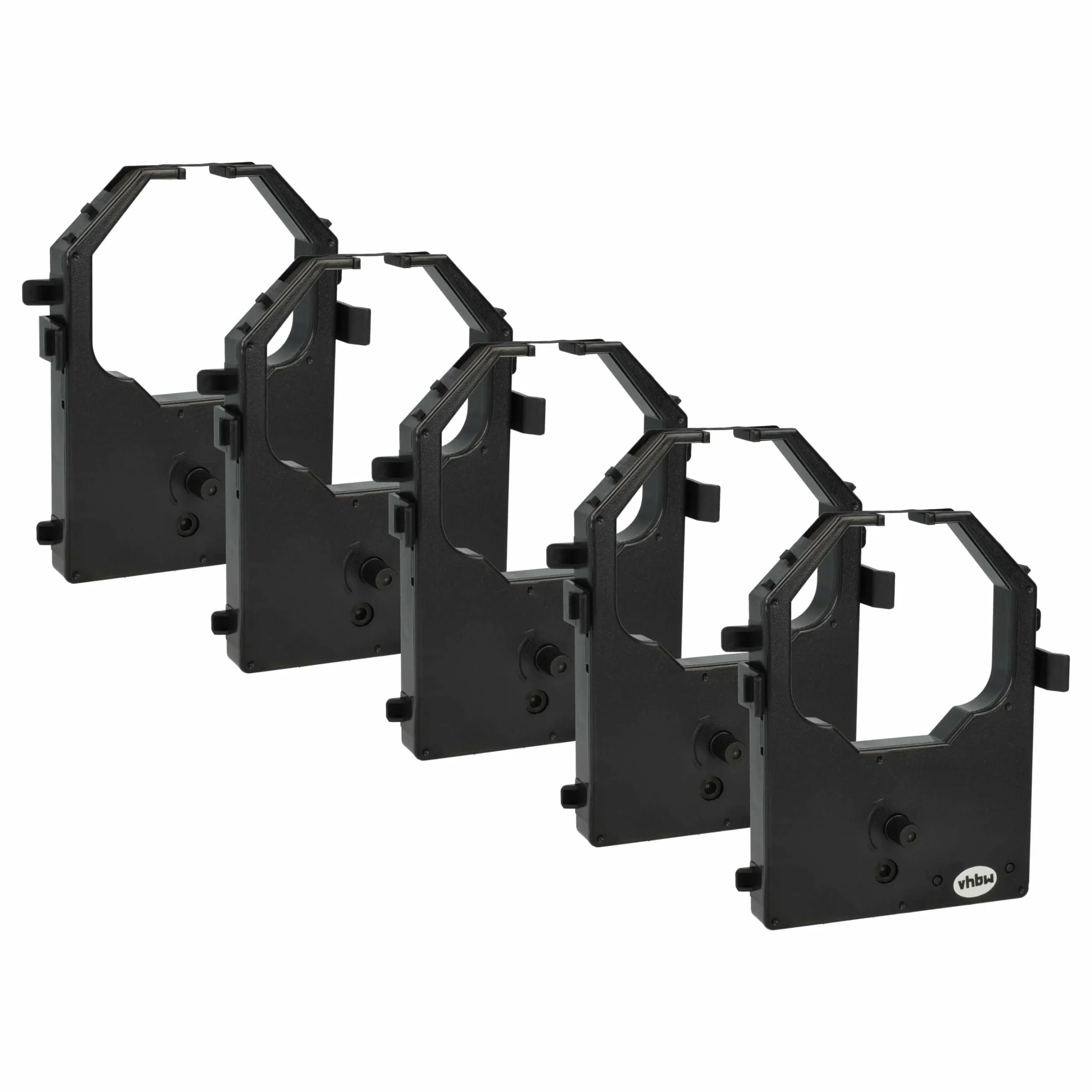 5x Ruban encreur pour imprimante matricielle / étiquette Compuprint - noir