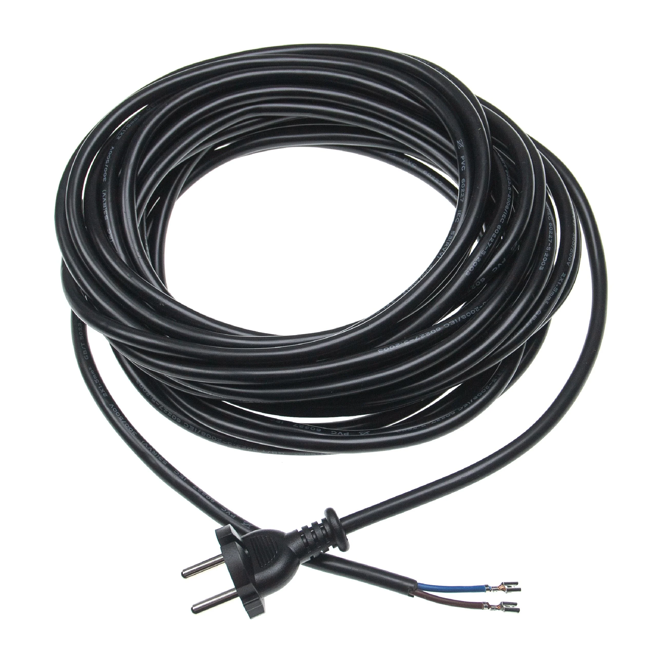 Câble électrique remplace Sebo 7128SR, 5260DG pour aspirateurs Thomas - Câble 10 m, 2000 W