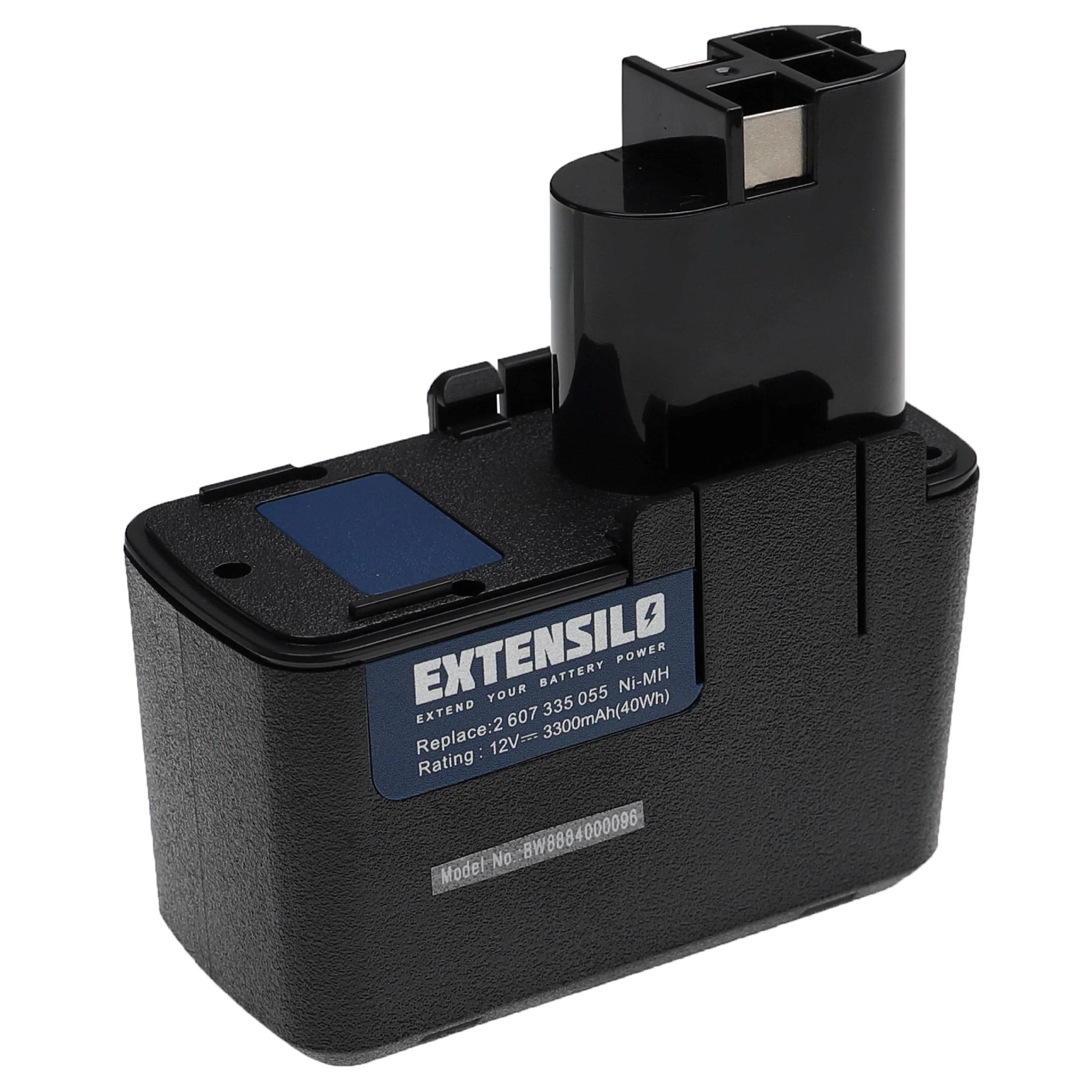 Batterie remplace Bosch 2 607 335 055, 2 607 335 054, 2 607 335 071 outil électrique Bosch - 3,3Ah 12V NiMH