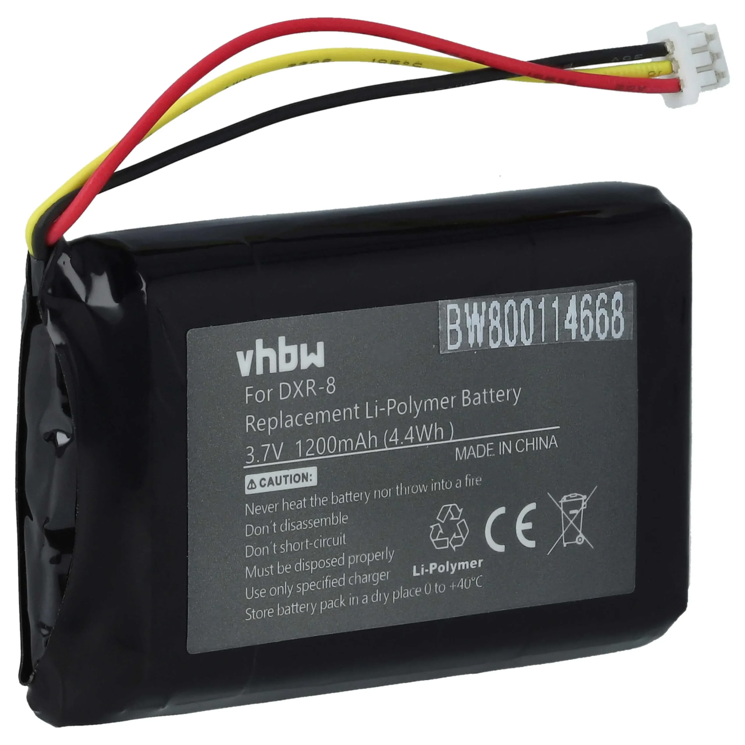 Batterie remplace Infant Optics SP803048 pour moniteur bébé Luvion - 1200mAh 3,7V Li-polymère