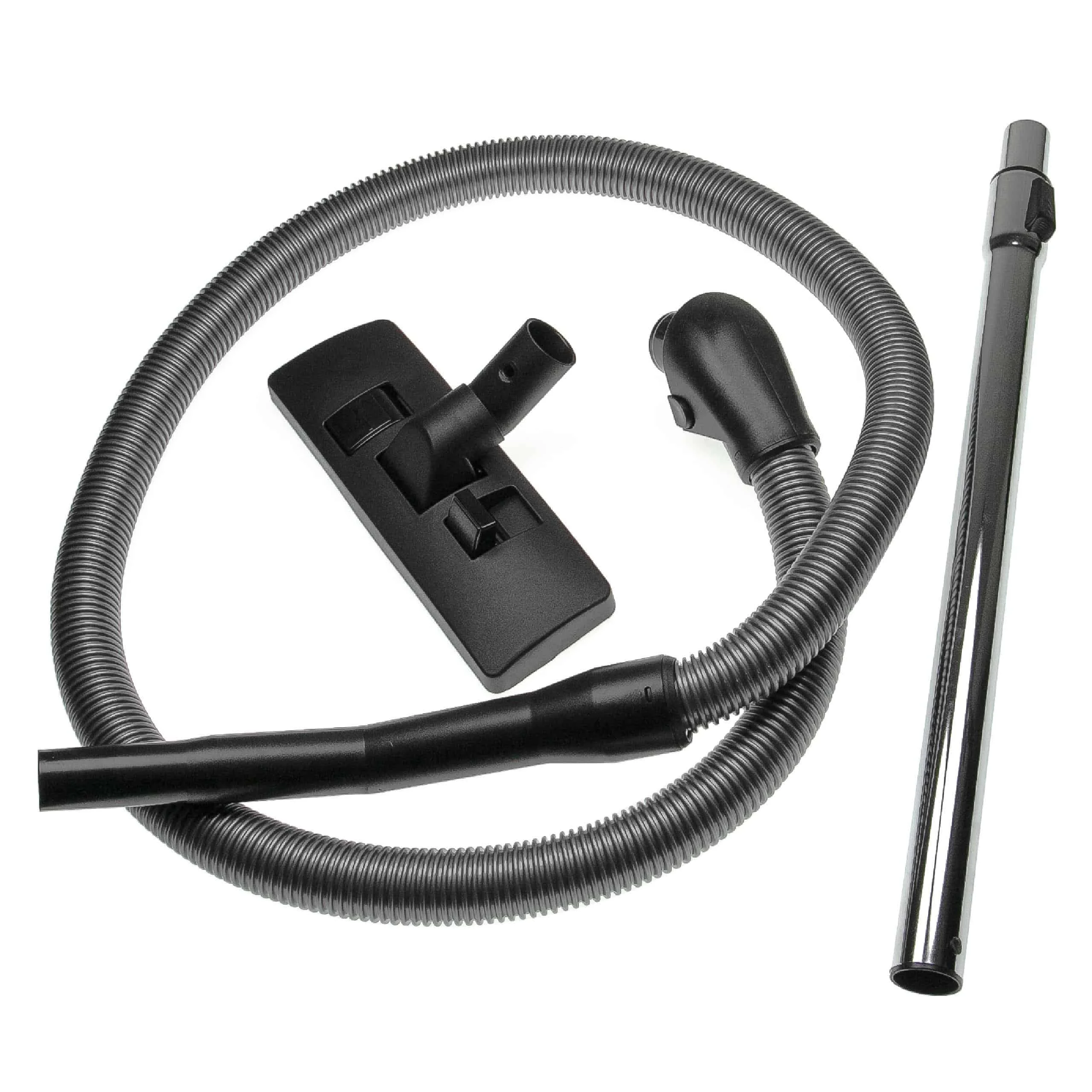 Set d'accessoires remplace Miele 3947431 pour aspirateur Miele - buse de sol, tuyau téléscopique, tube (3 pce)