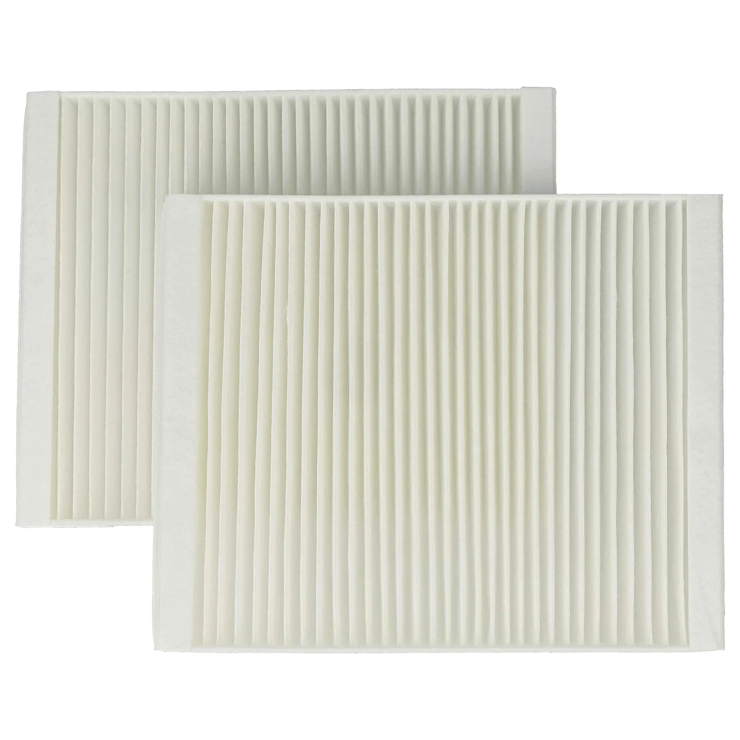 2x Filtre à air remplace Lunos 040109, 040 109 pour aération Lunos - Classe filtre M5, blanc