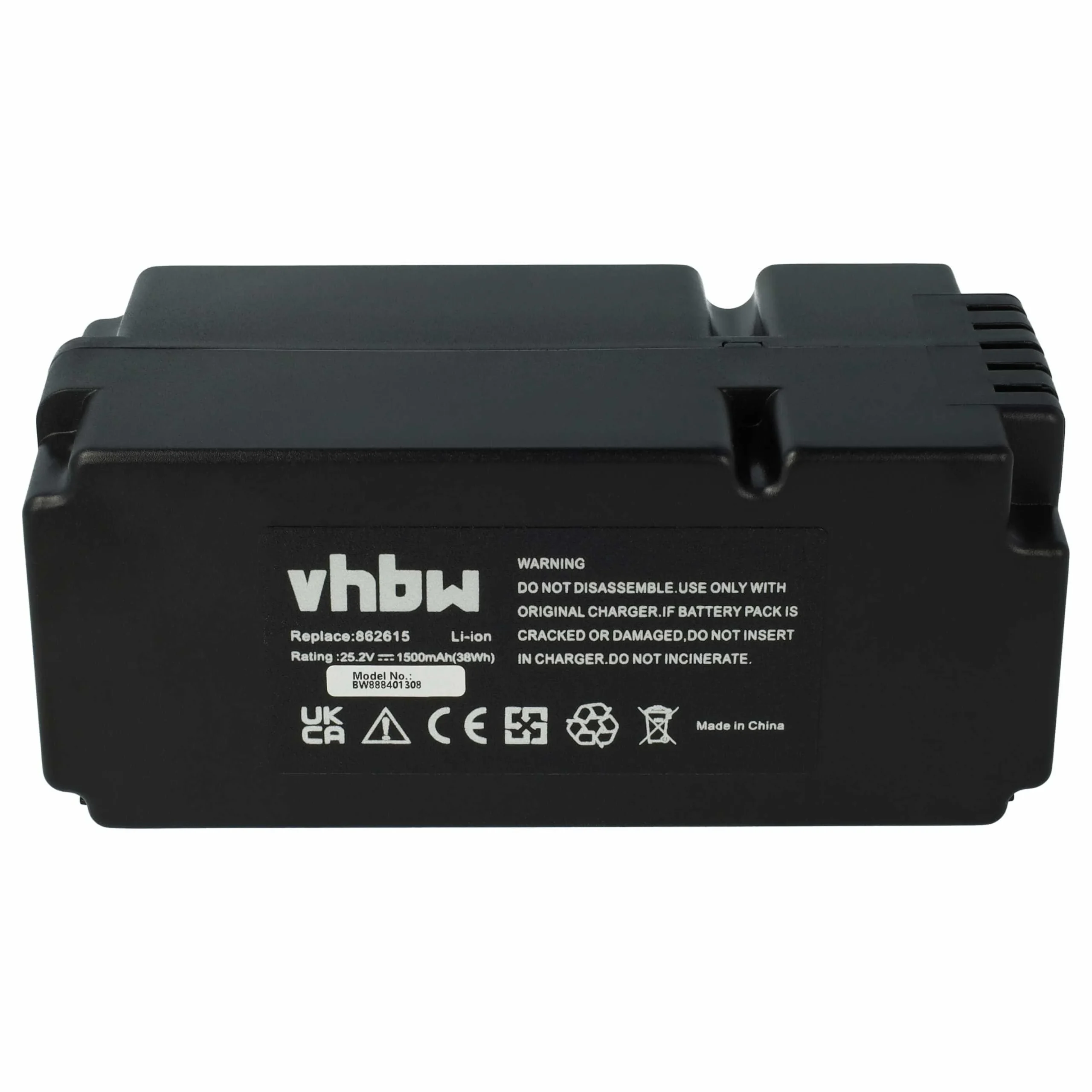 Batterie remplace Yard Force 862601, 0862622, 0862622001 pour outil de jardinage - 1500mAh 25,2V Li-ion