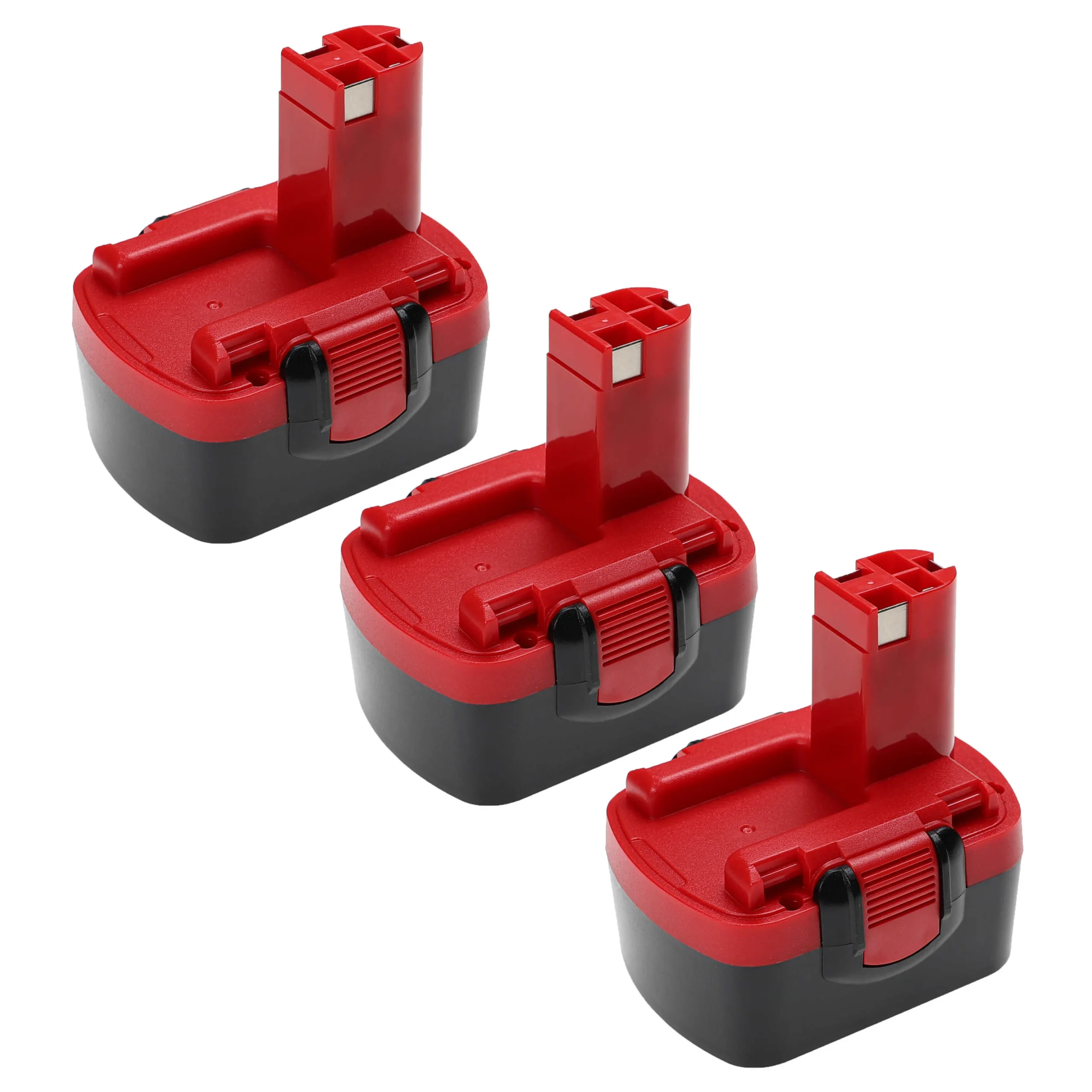 Batterie (3 pcs.) remplace Bosch 2 607 335 263, 1617S0004W outil électrique Bosch - 2,5Ah 14,4V NiMH