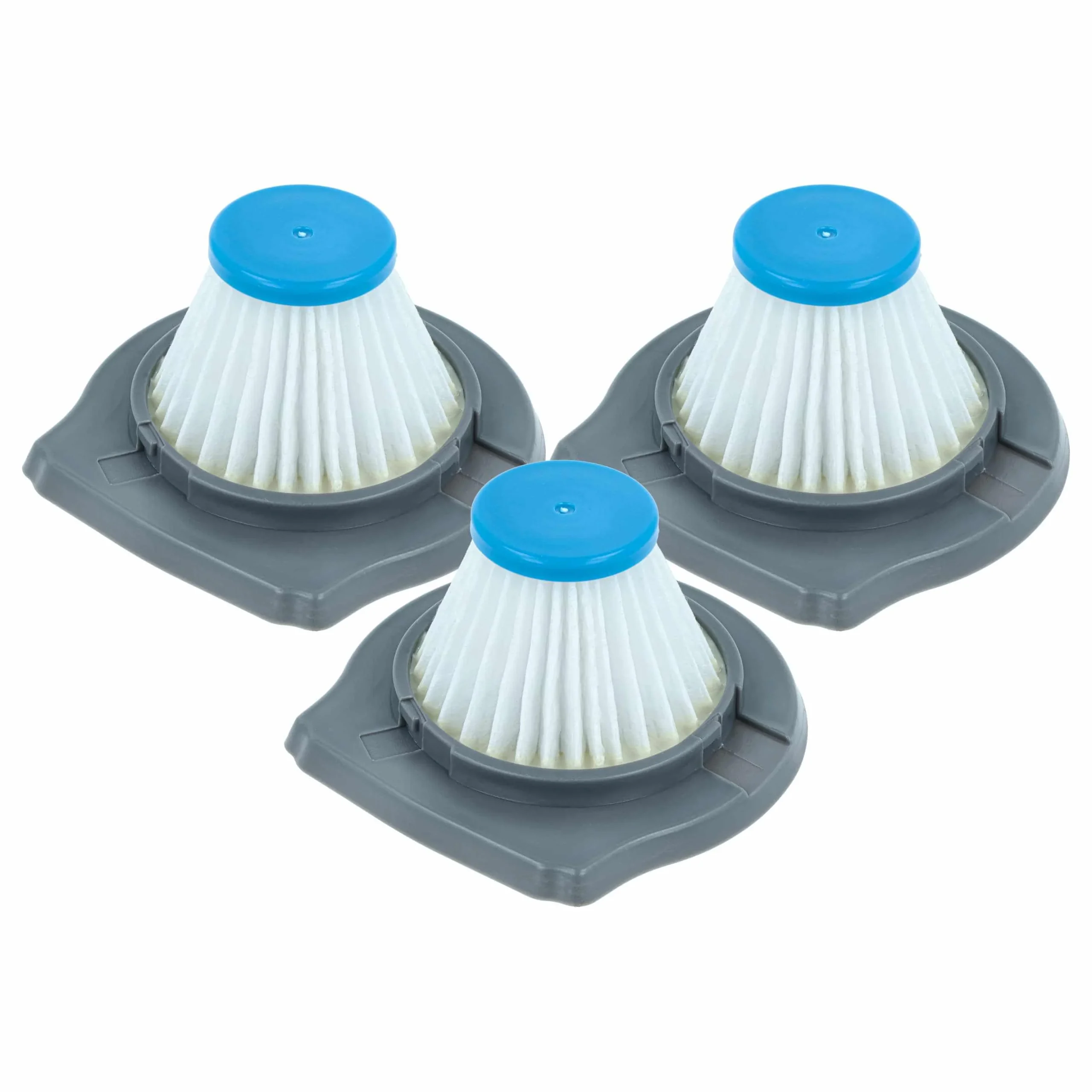 3x Filtre remplace Black & Decker HLVCF10 pour aspirateur - Filtres de rechange