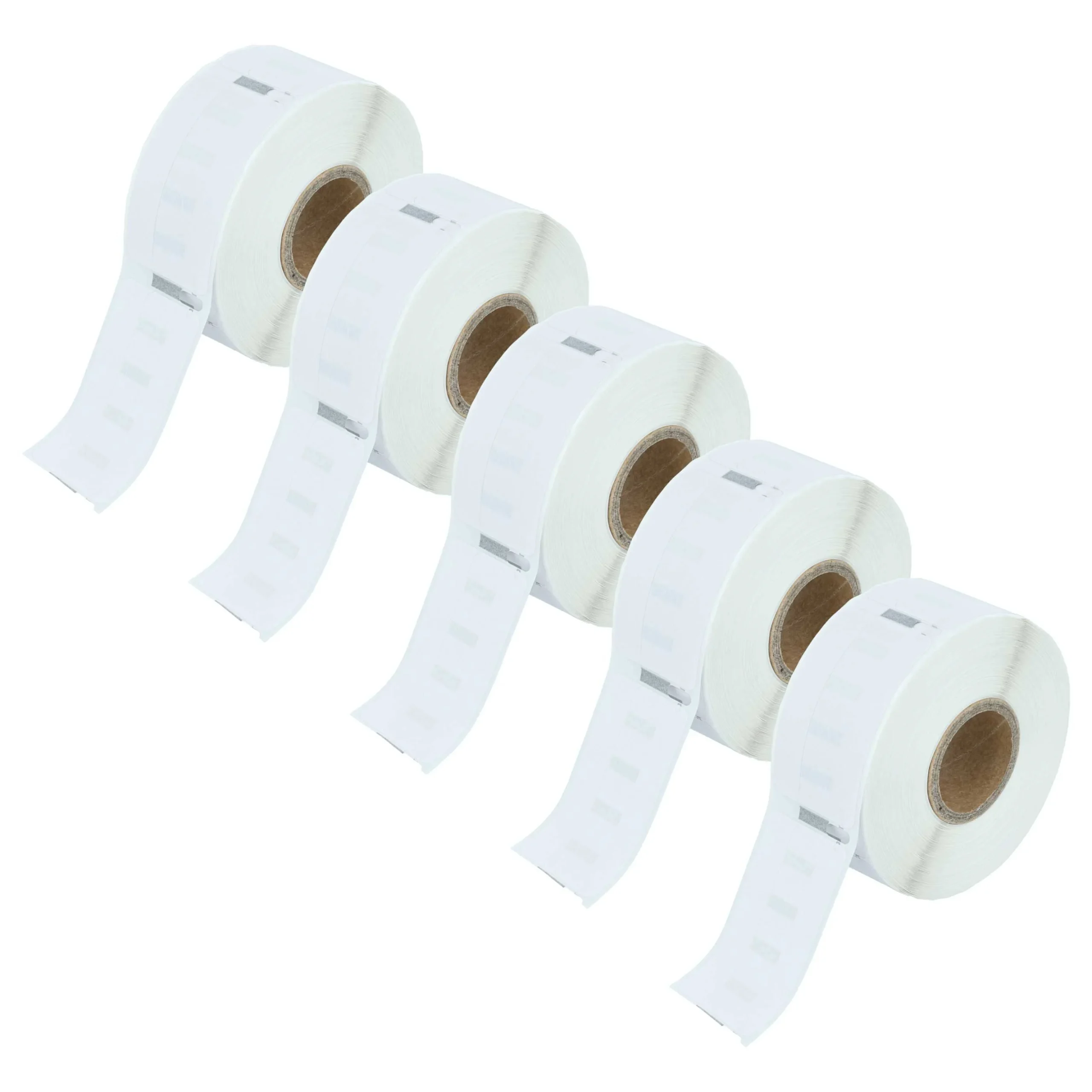 5x Étiquette remplacent Dymo 11355 pour imprimante étiqueteuse - 19mm x 51mm
