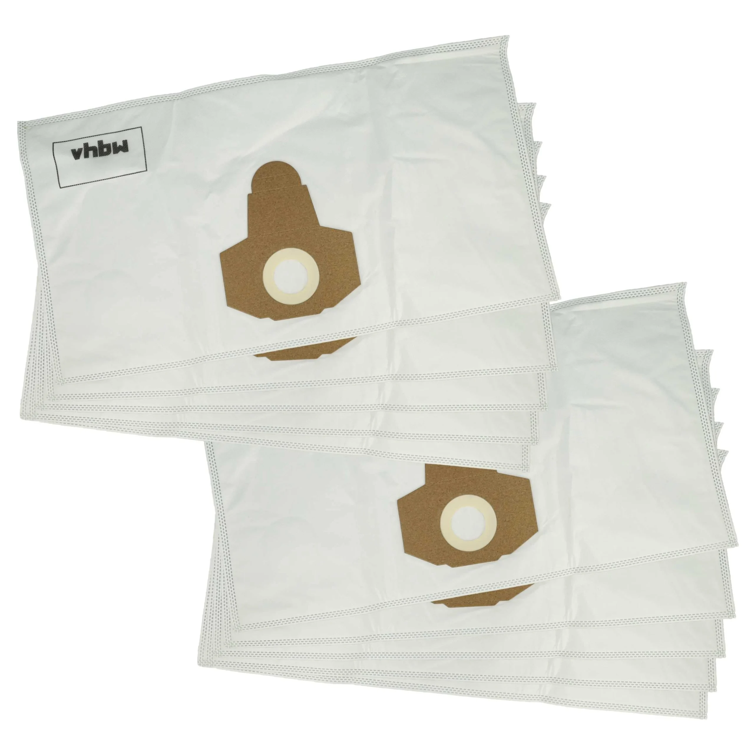 10x Sac remplace Einhell 23.421.30, 23.511.52 pour aspirateur Parkside - polyester, microfibre non tissée