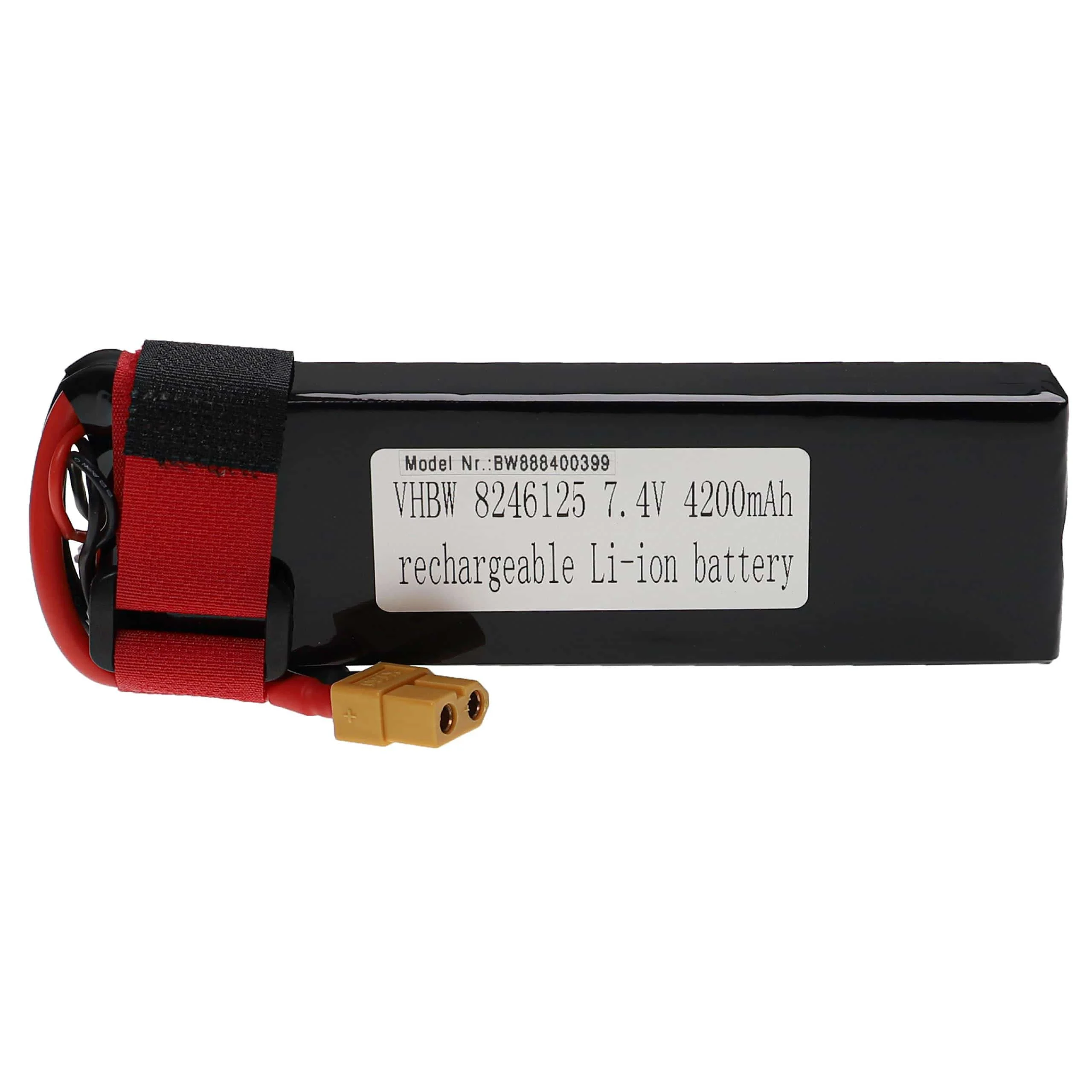 Batterie modèle radio-télécommandé - 4200mAh 7,4V Li-polymère, XT60
