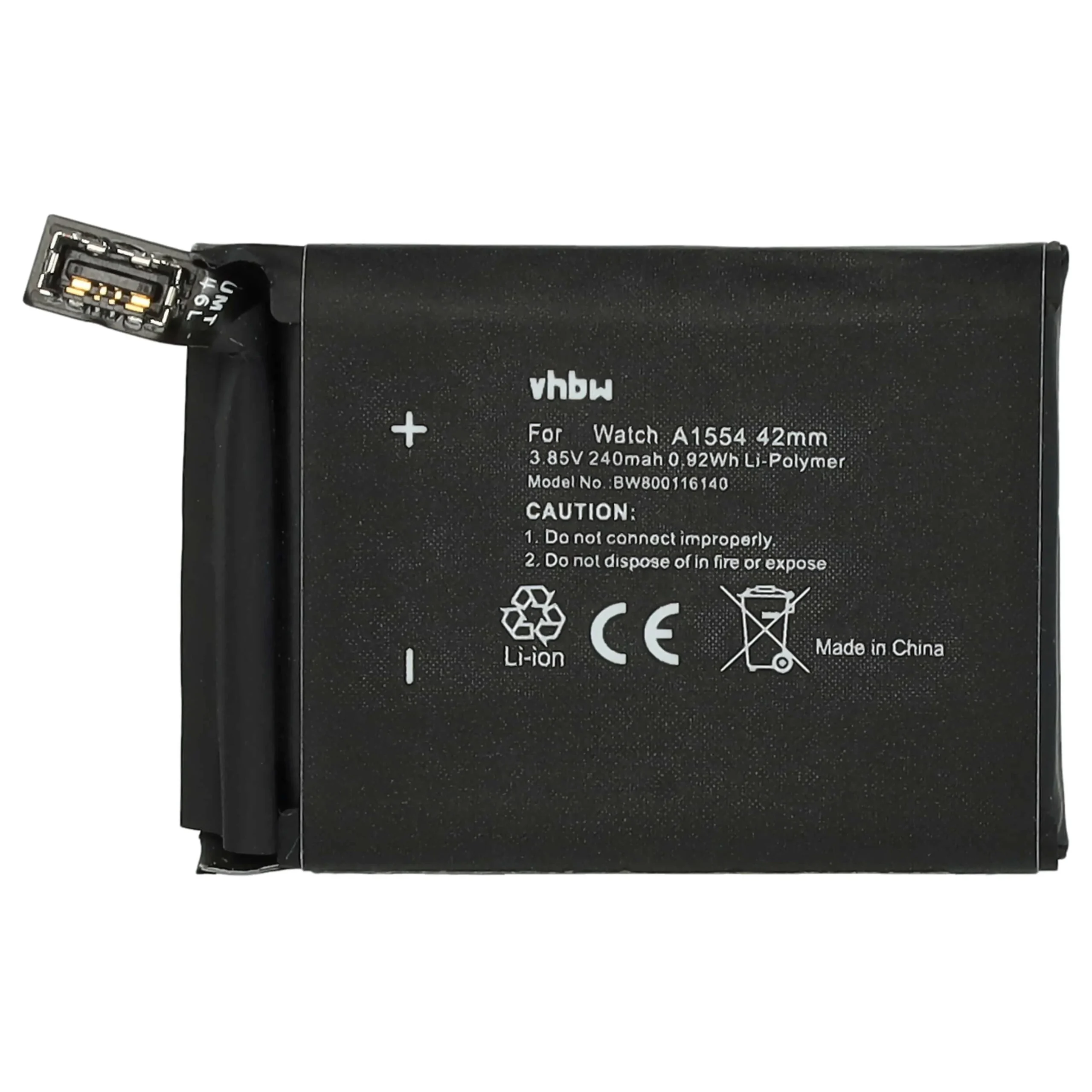 Batterie remplace Apple A1579 montre connectée - 240mAh 3,85V Li-polymère + outils