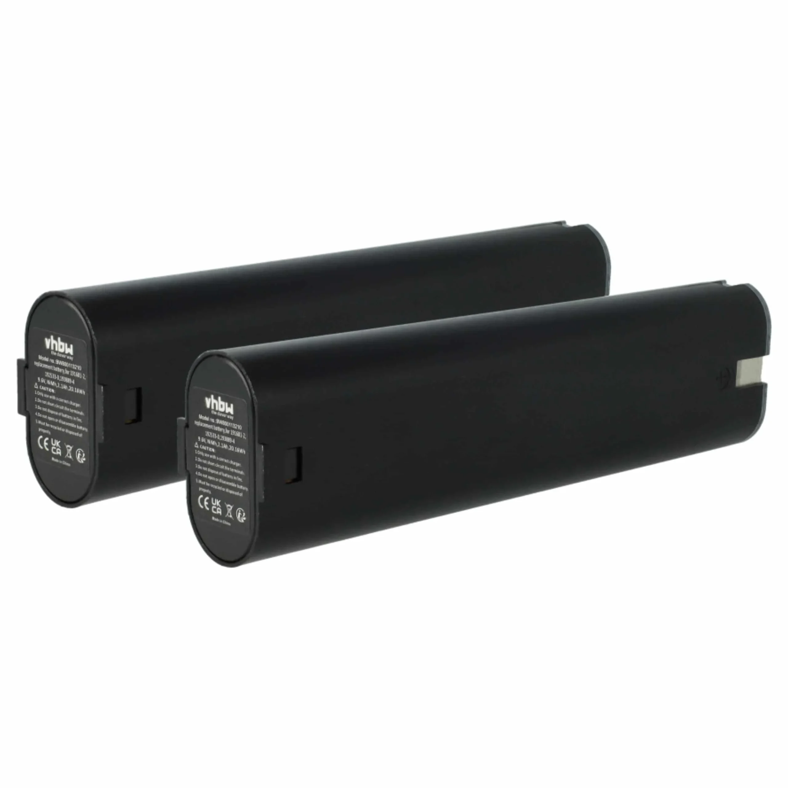 Batterie (2 pcs.) remplace Makita 193889-4, 192533-0, 191681-2 outil électrique Makita - 2,1Ah 9,6V NiMH