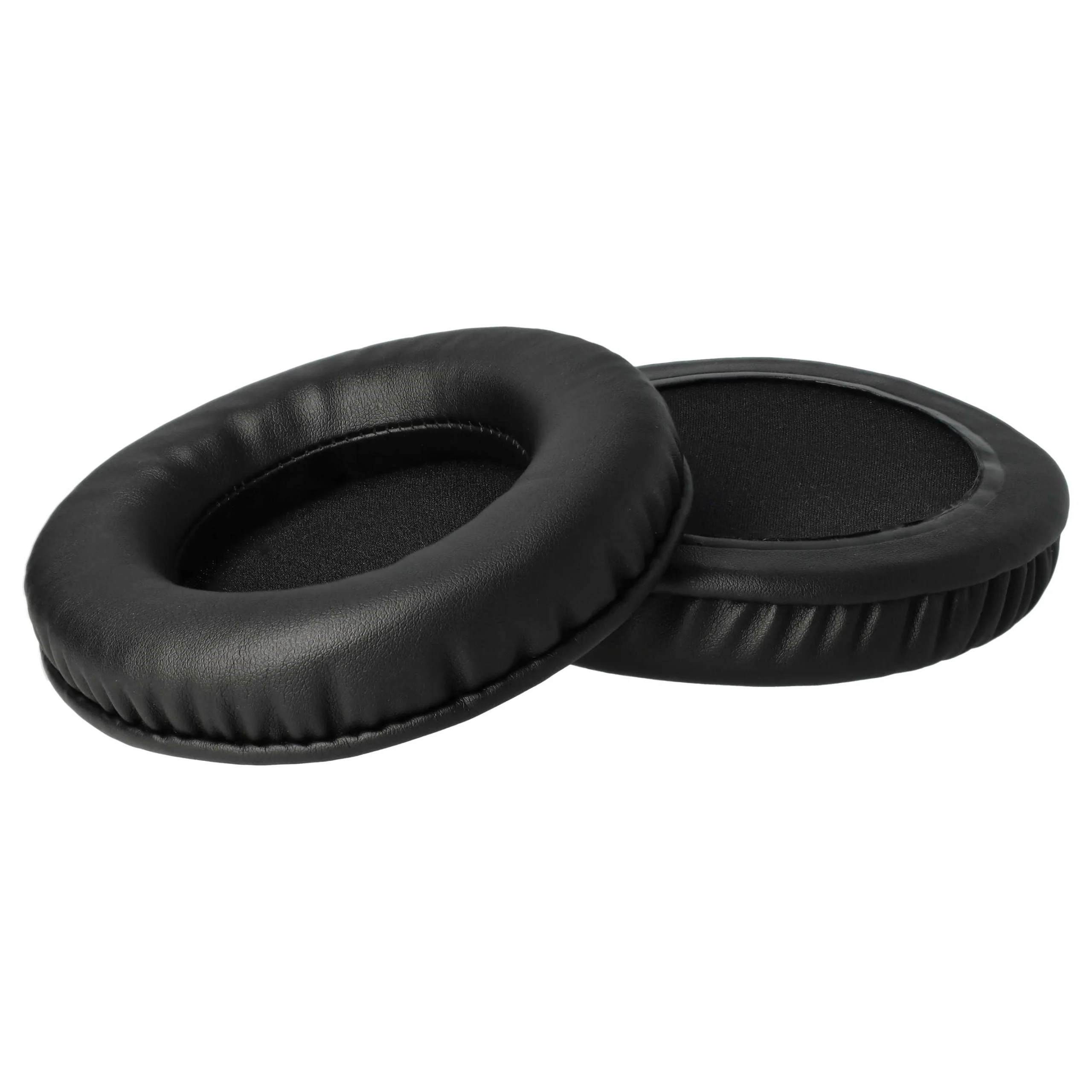 2x Coussinets d'oreille pour casques écouteurs 105mm AKG, Sennheiser, Denon, Silvercrest - noir