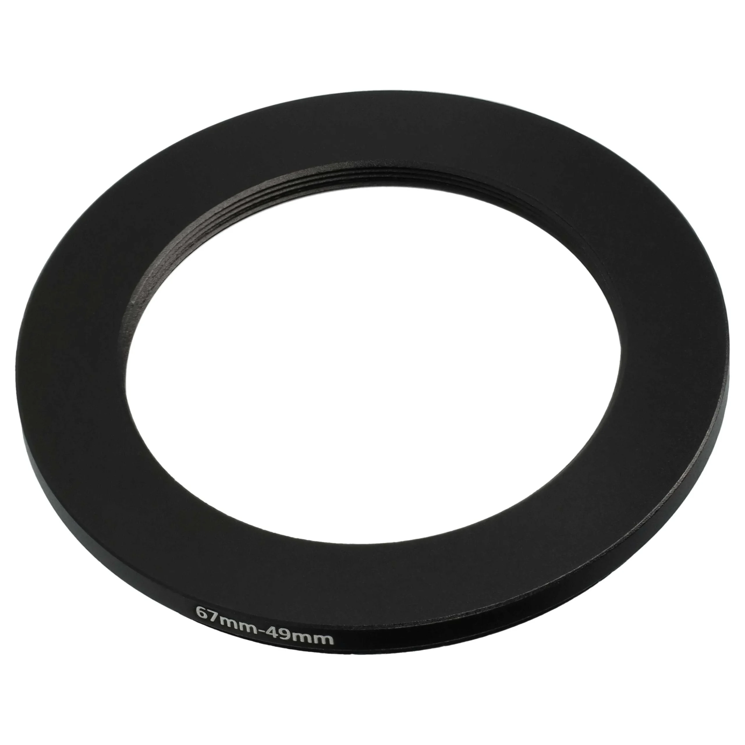 Adaptateur step-down de 67 mm vers 49 mm pour divers objectifs d'appareils photo
