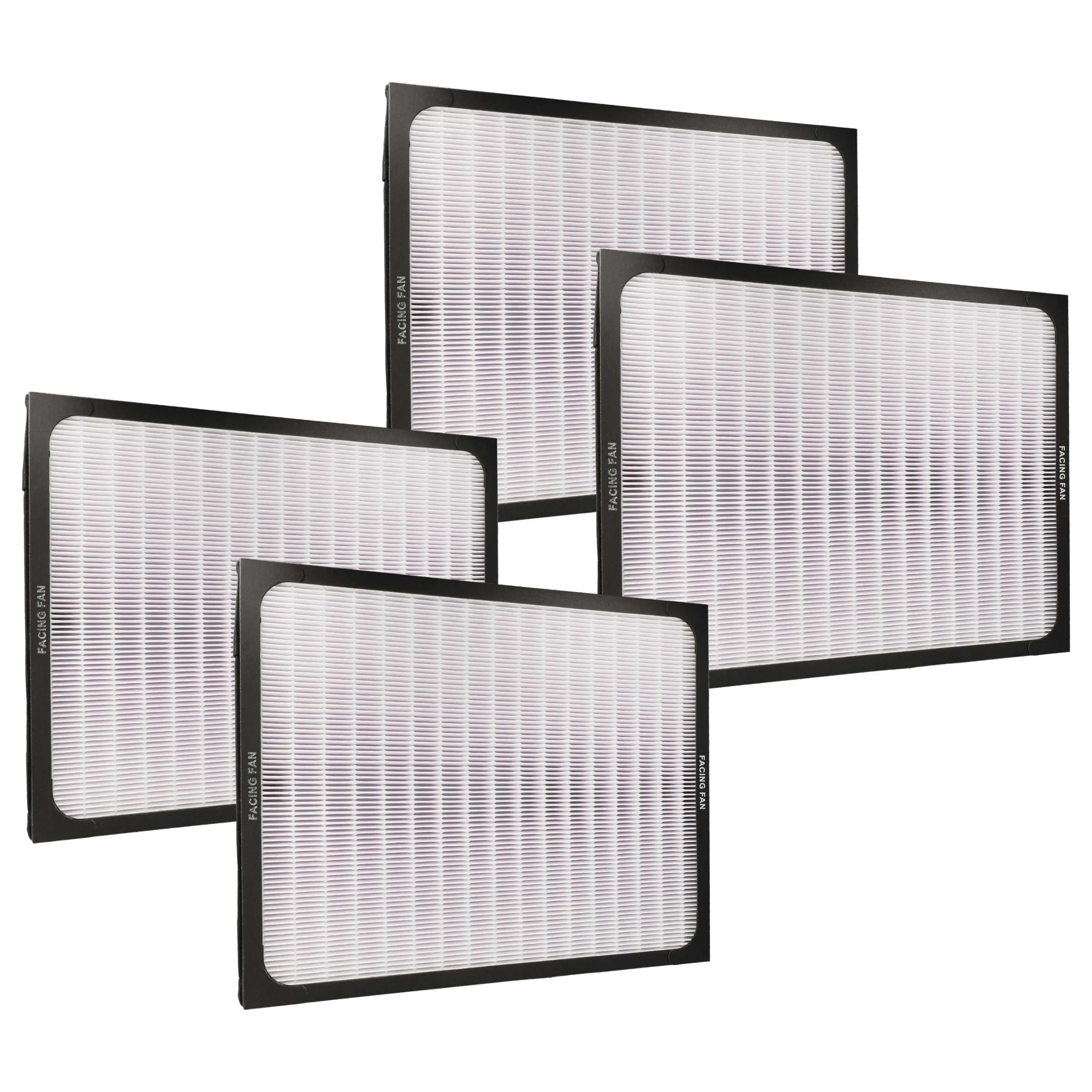 4x Filtre pour purificateur d'air Blueair Classic 203 Slim, 203C, 205C, 210B - filtre à particules