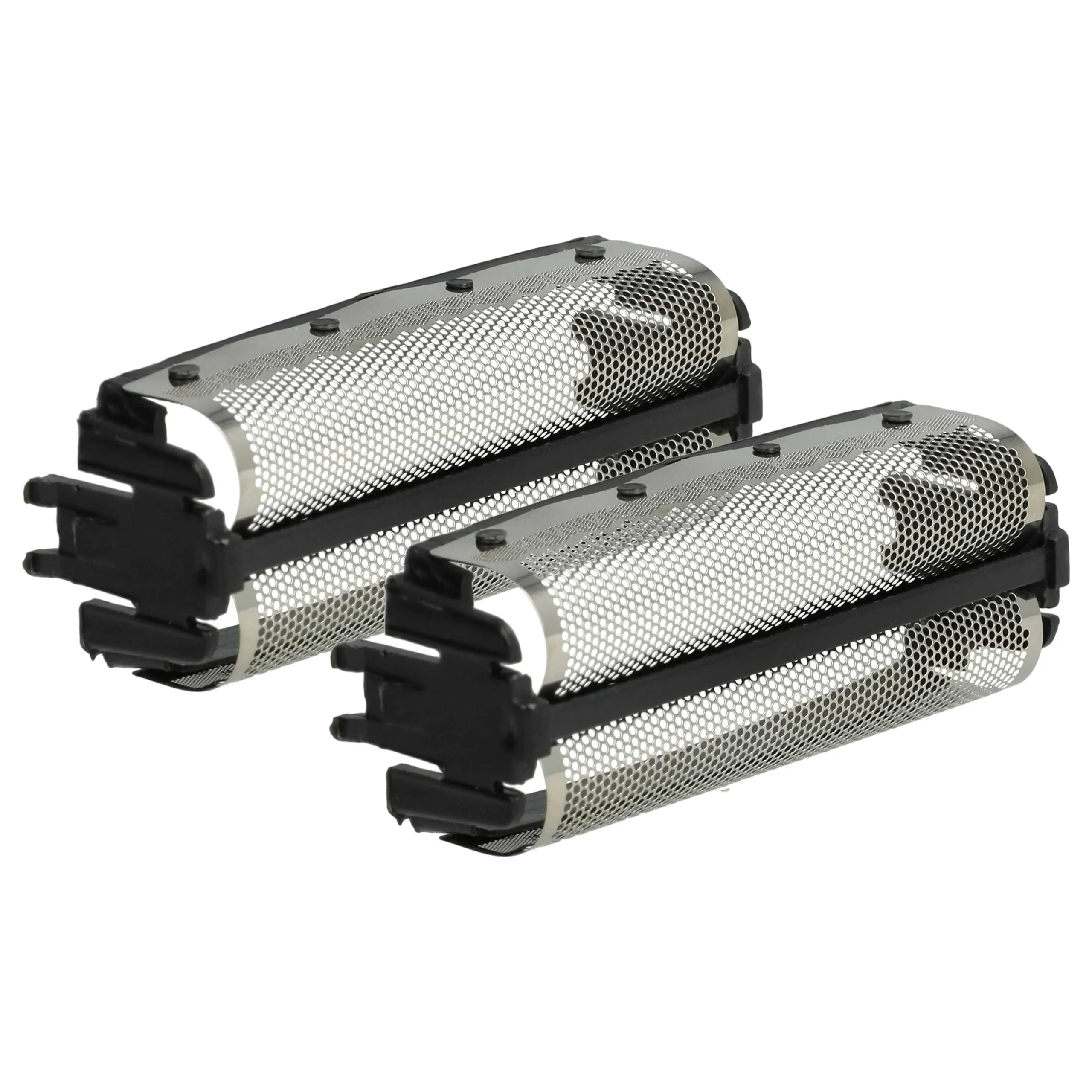2x Grilles doubles remplace Remington SP-62, SP-61 pour rasoir Remington - avec cadre de tête, noir