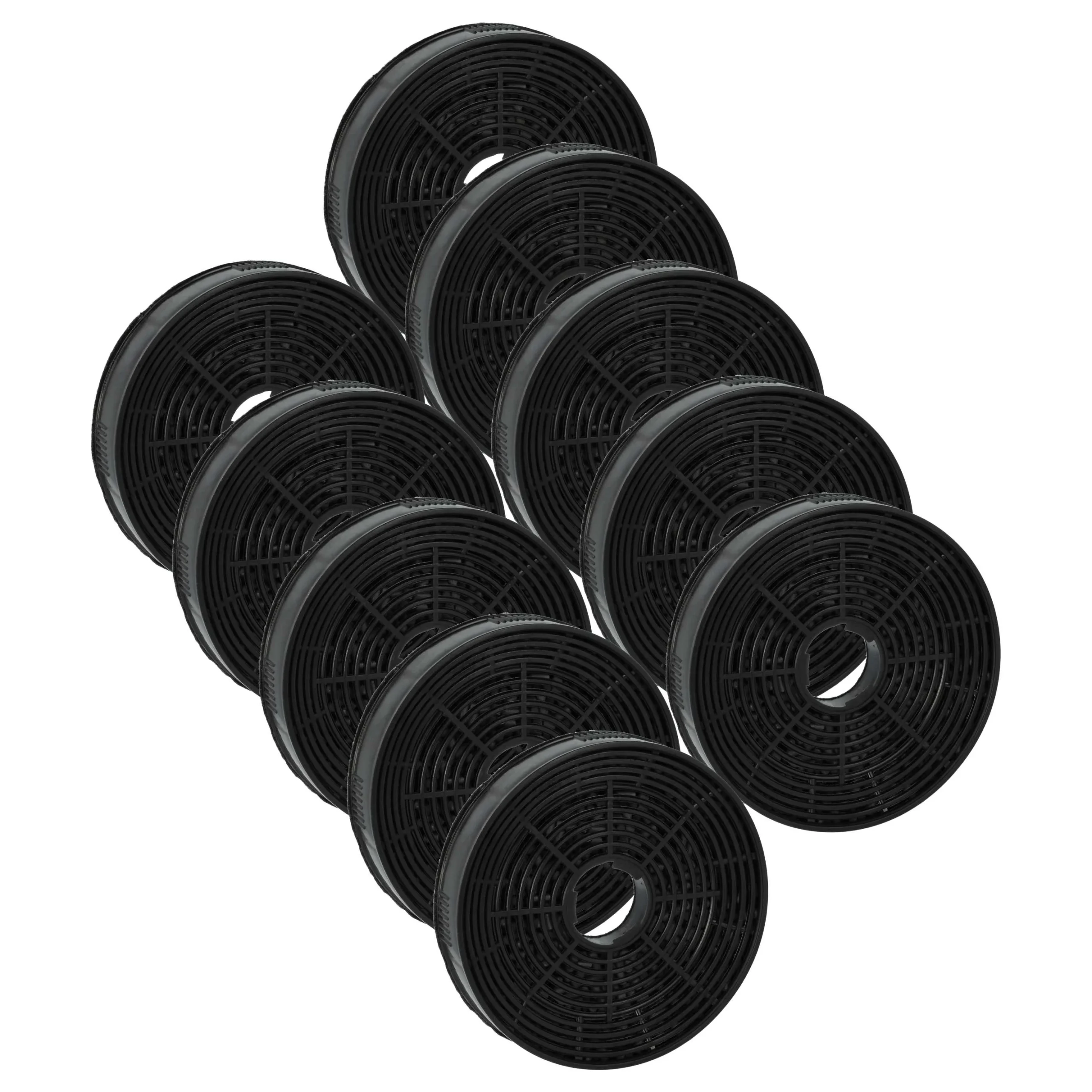 10x Filtres à charbon actif remplace Amica KF17130, 1160825, FWK-140 pour hotte Amica