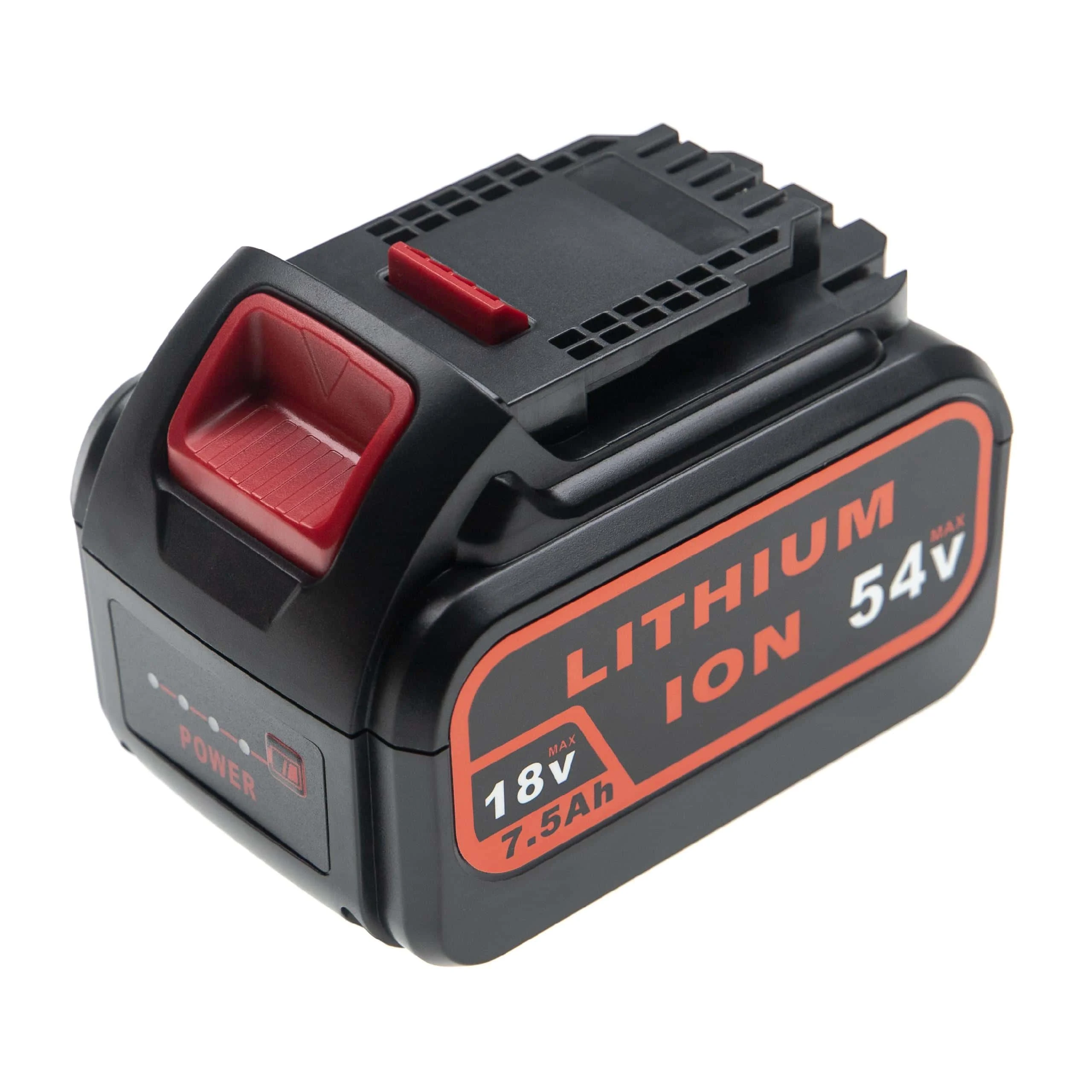 Batterie remplace Dewalt DCB548, FlexVolt, DCB546, DCB547 outil électrique Dewalt - 2500mAh 54V Li-ion