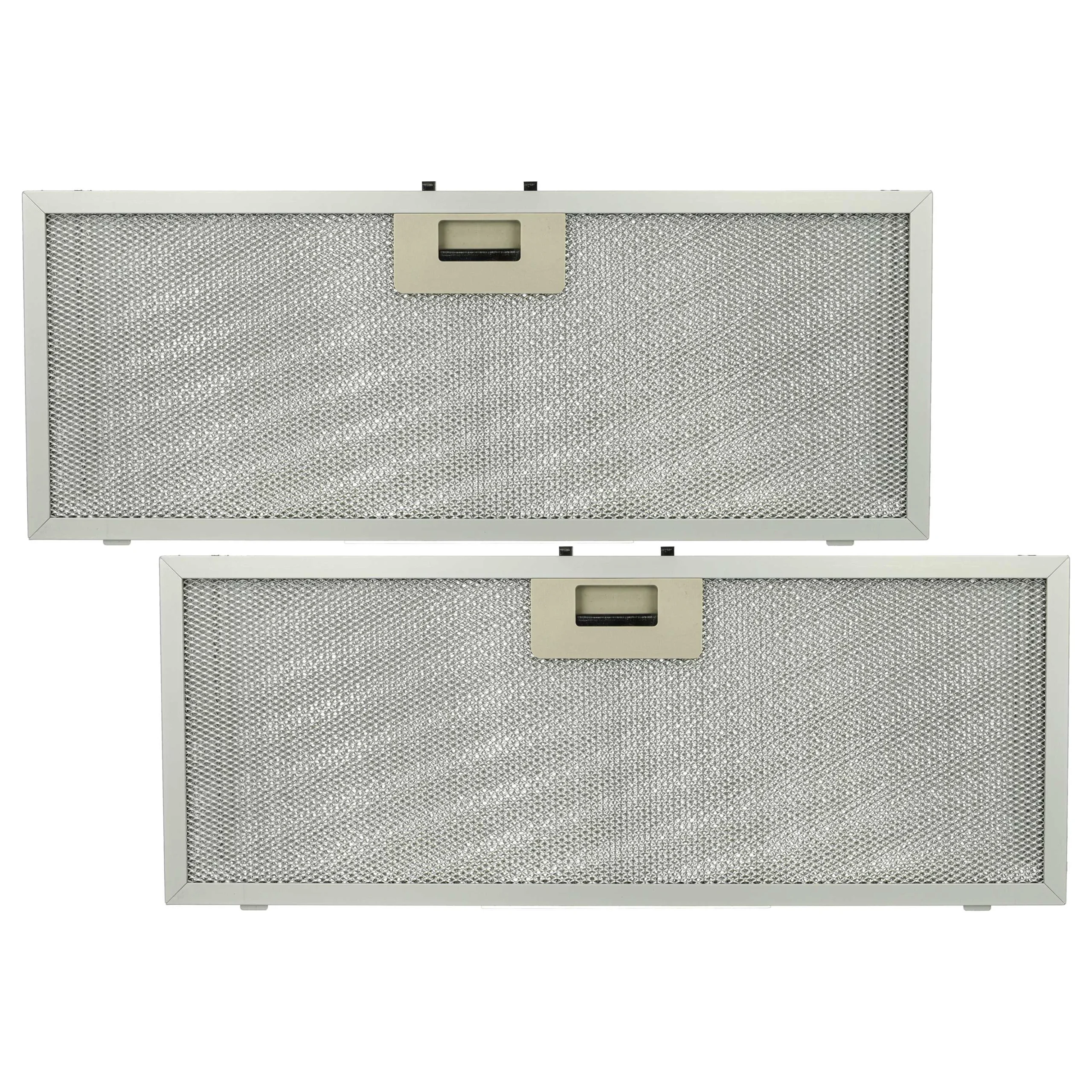 2x Filtres métal remplace Bauknecht 481248058314 pour hotte aspirante - Accessoires appareils ménagers