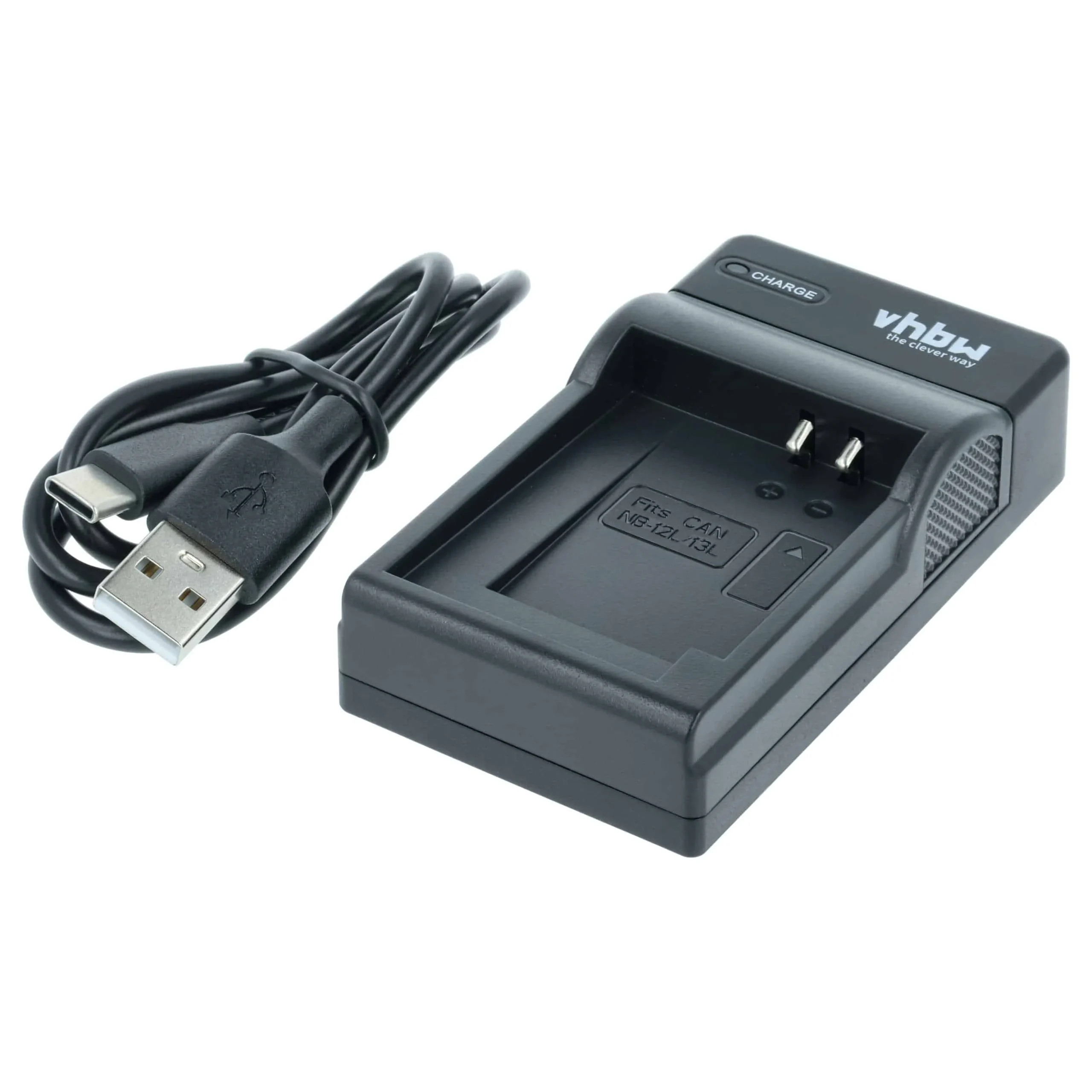 Chargeur USB-C + câble USB-C remplace Canon CB-2LHE pour appareil photo Canon - 0,5 A