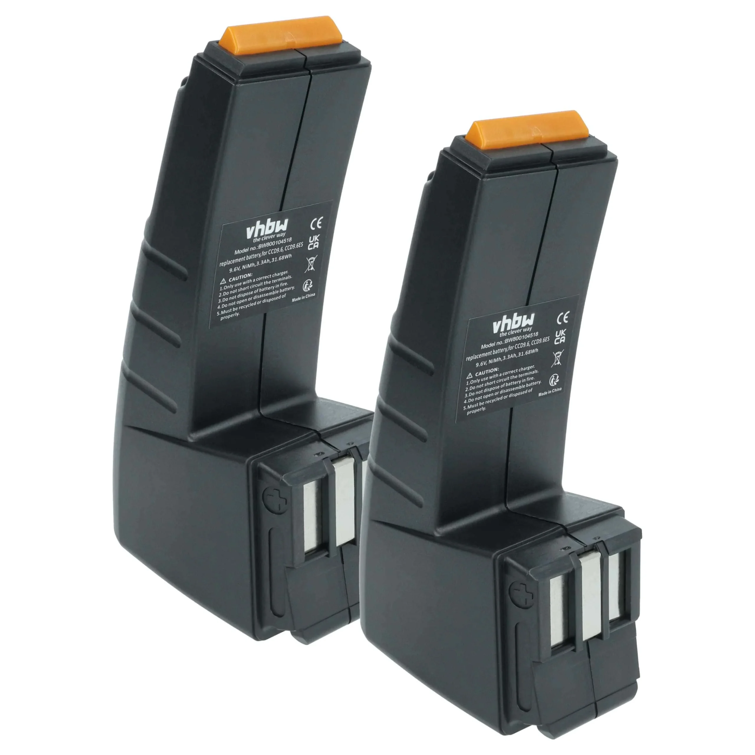 Batterie (2 pcs.) remplace Festo Festool CCD9.6, CCD9.6ES outil électrique Festo Festool - 3,3Ah 9,6V NiMH