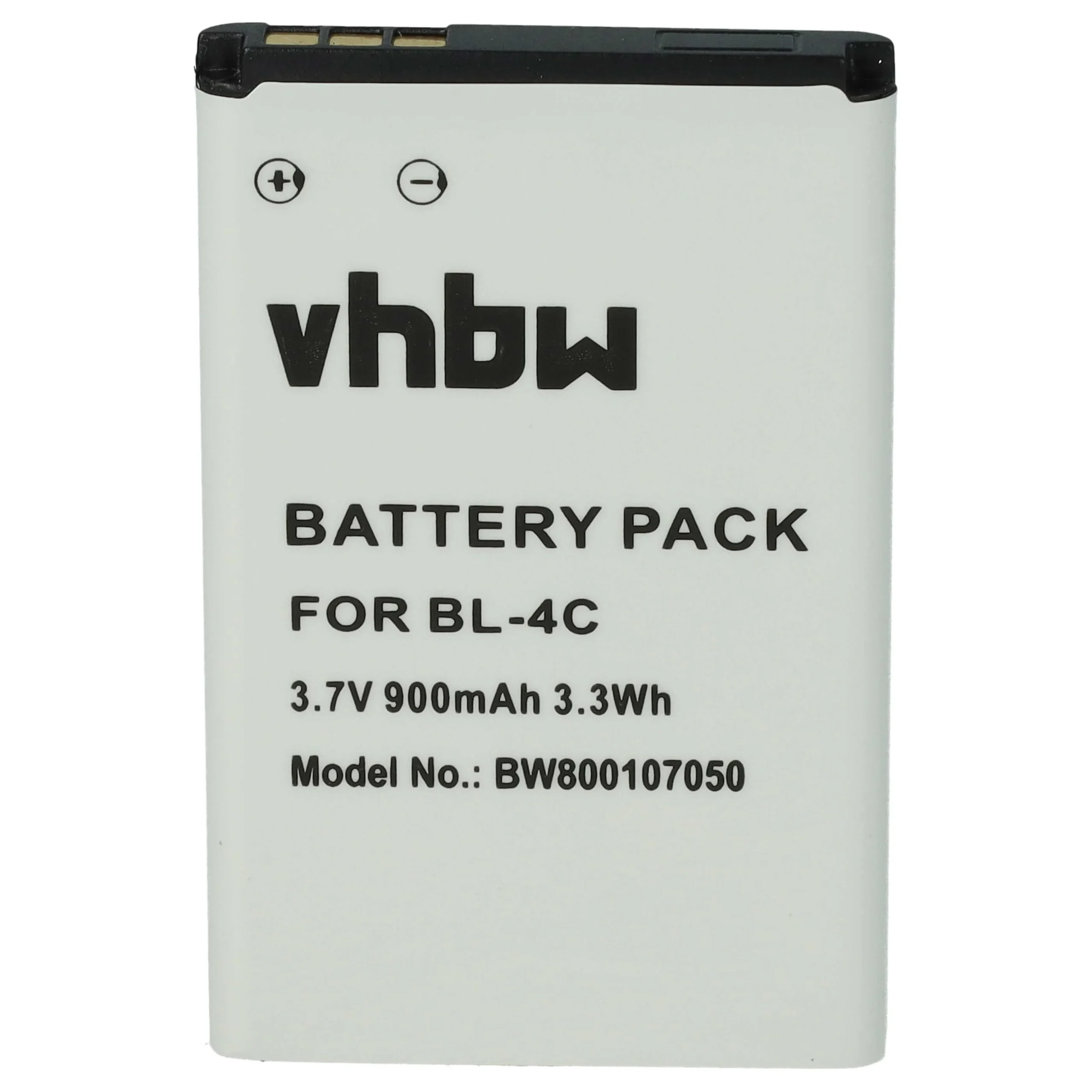 Batterie remplace Snom 00001595, 02-109457 pour téléphone Grandstream - 900mAh 3,7V Li-ion