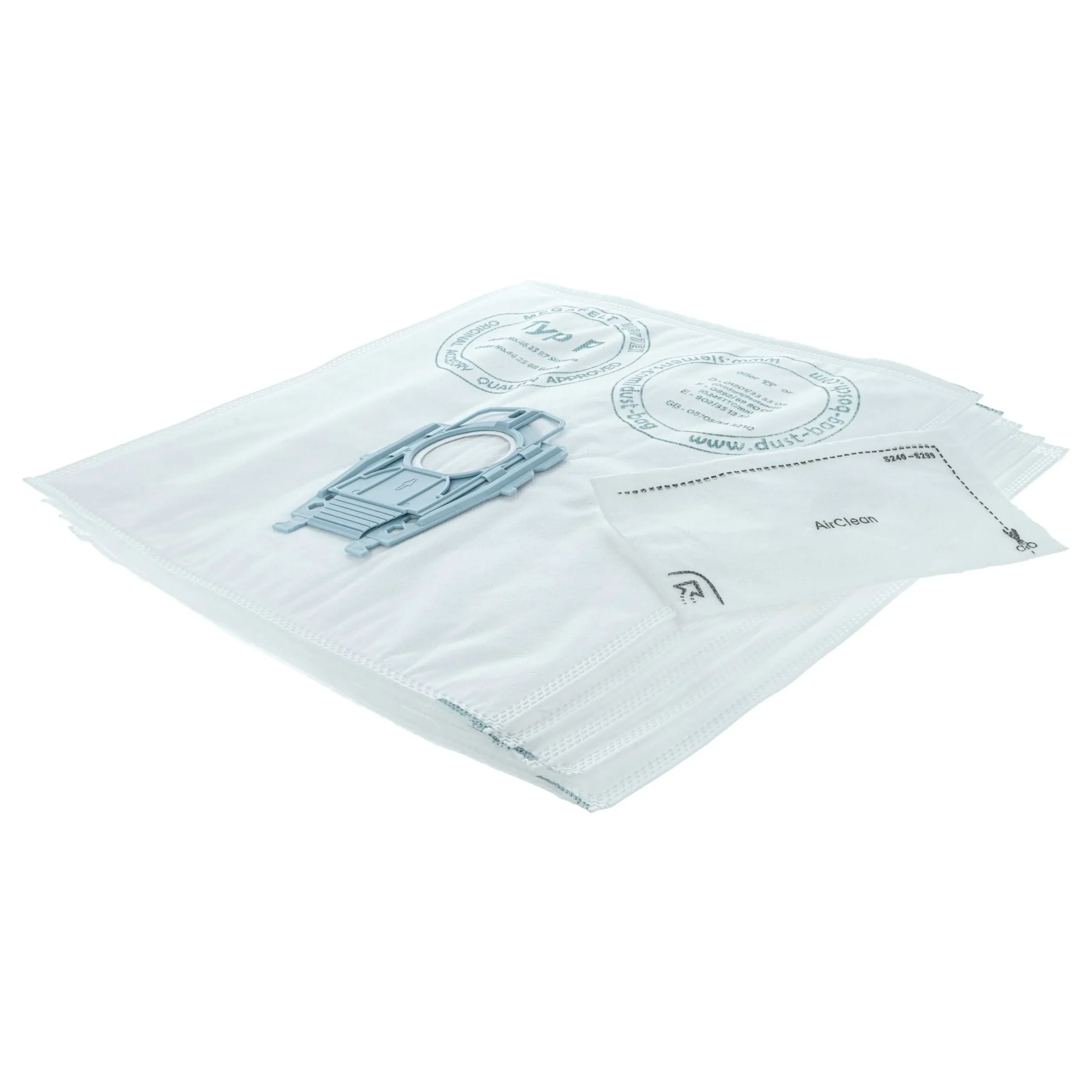 Kit filtre + sac 6 pcs remplace Bosch 00462588, 00461708, 00462587, 00461349, 00461707 pour aspirateur Bosch - Accessoires pour aspirateur