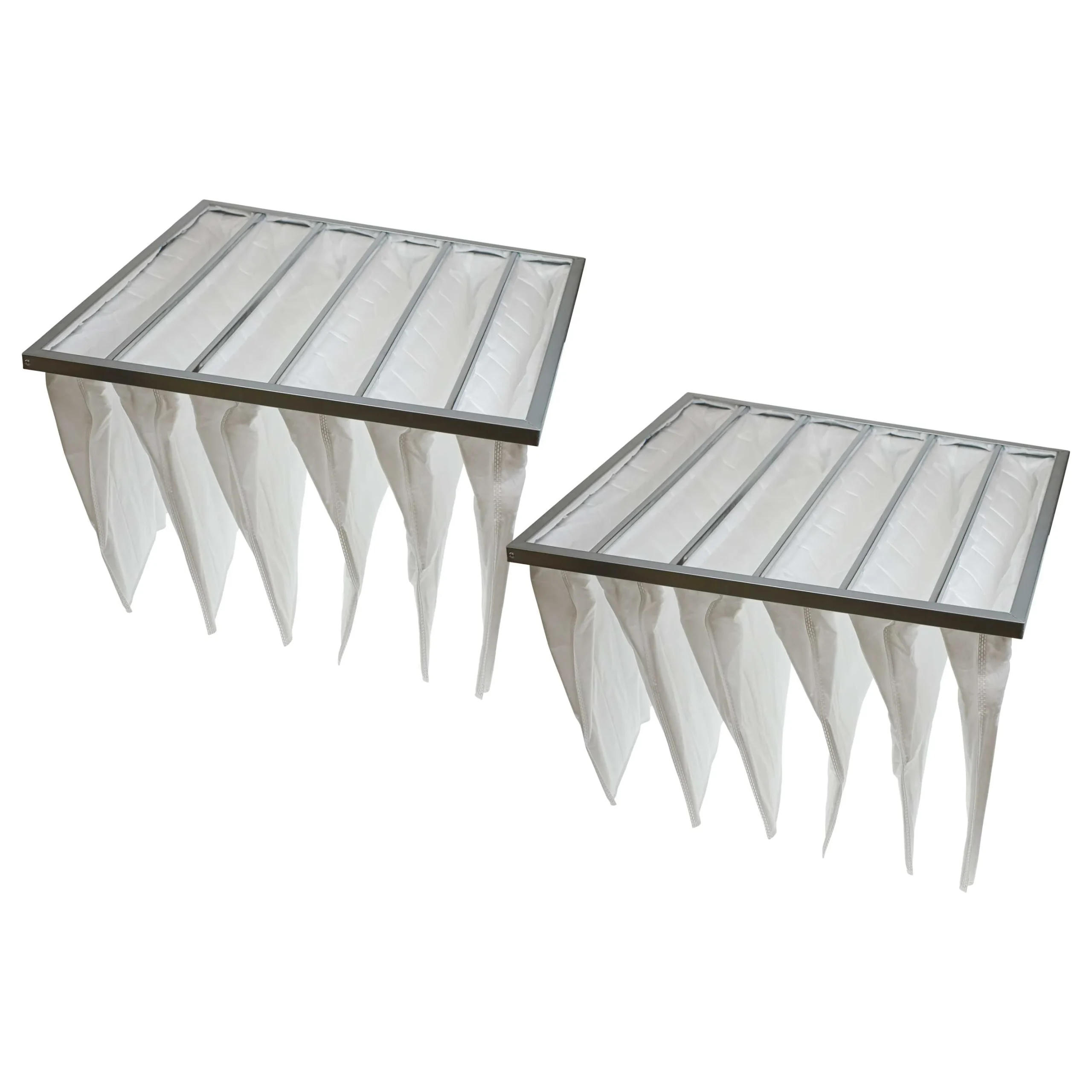 2x Filtres à poches G4 pour climatiseur, système d'aération - 59,5 x 59,2 x 4,7 cm