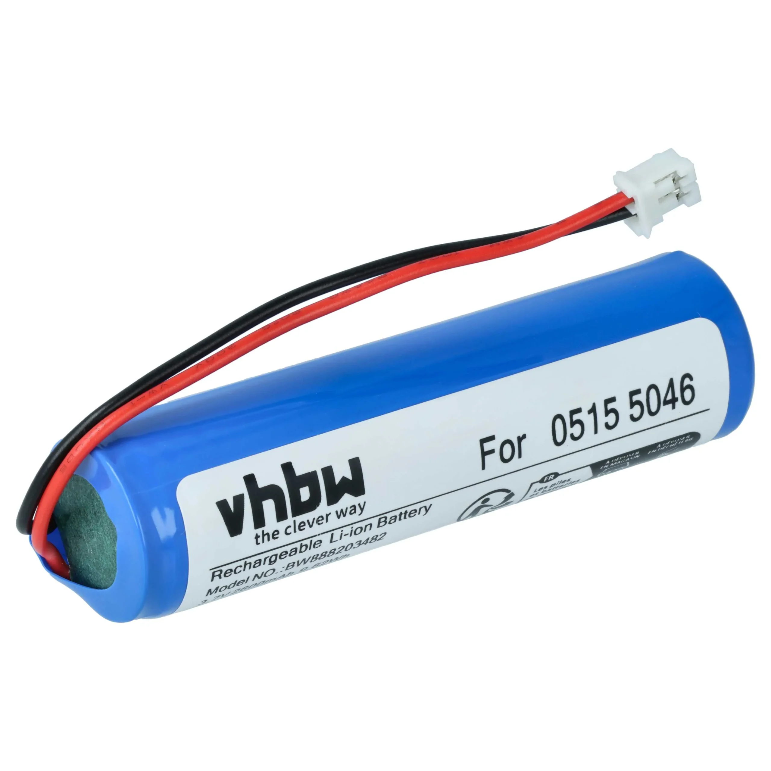 Batterie remplace Testo 0515 5046 outil de mesure Testo - 2600mAh 3,7V Li-ion