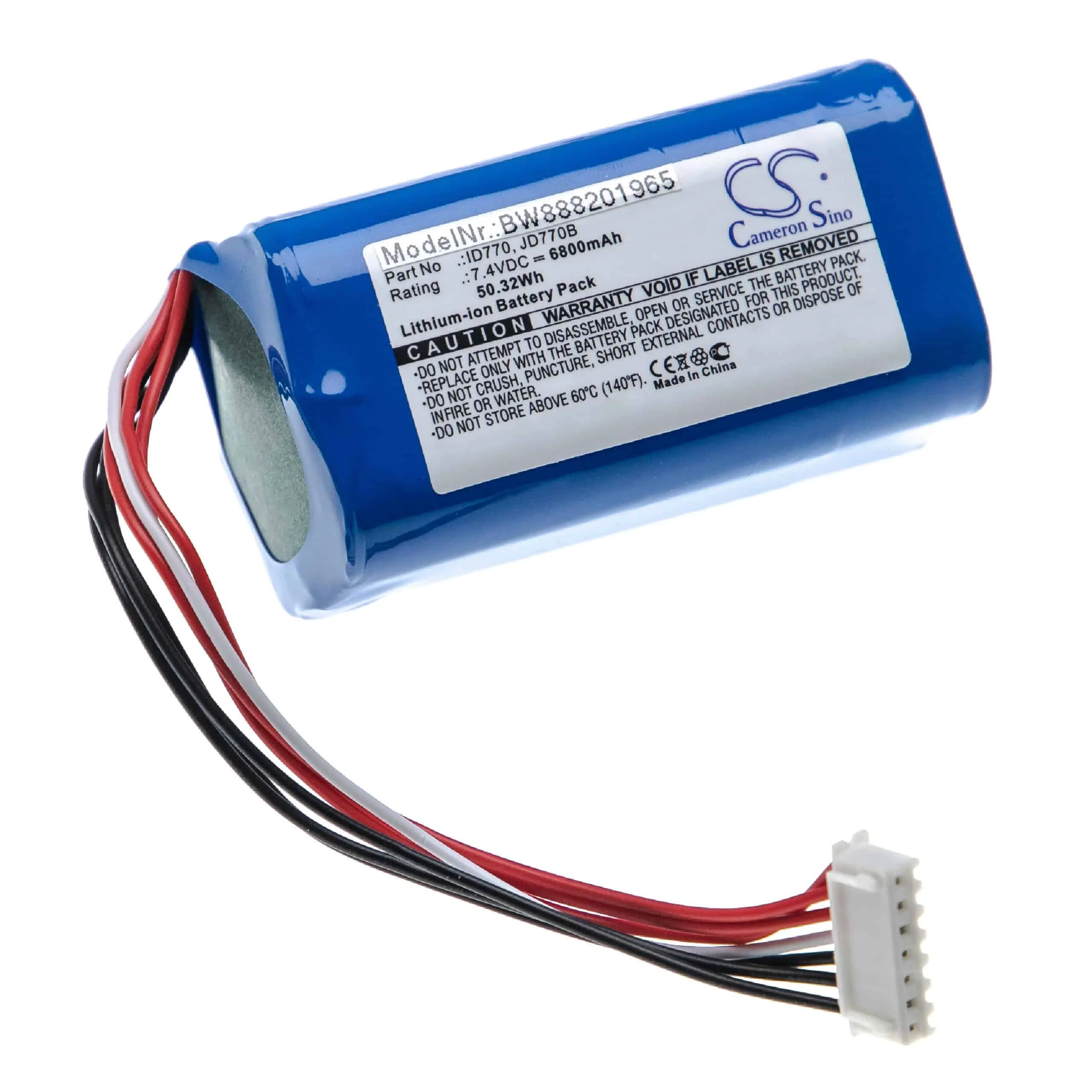 Batterie remplace Sony ID770, JD770B enceinte Sony - 6800mAh 7,4V Li-ion
