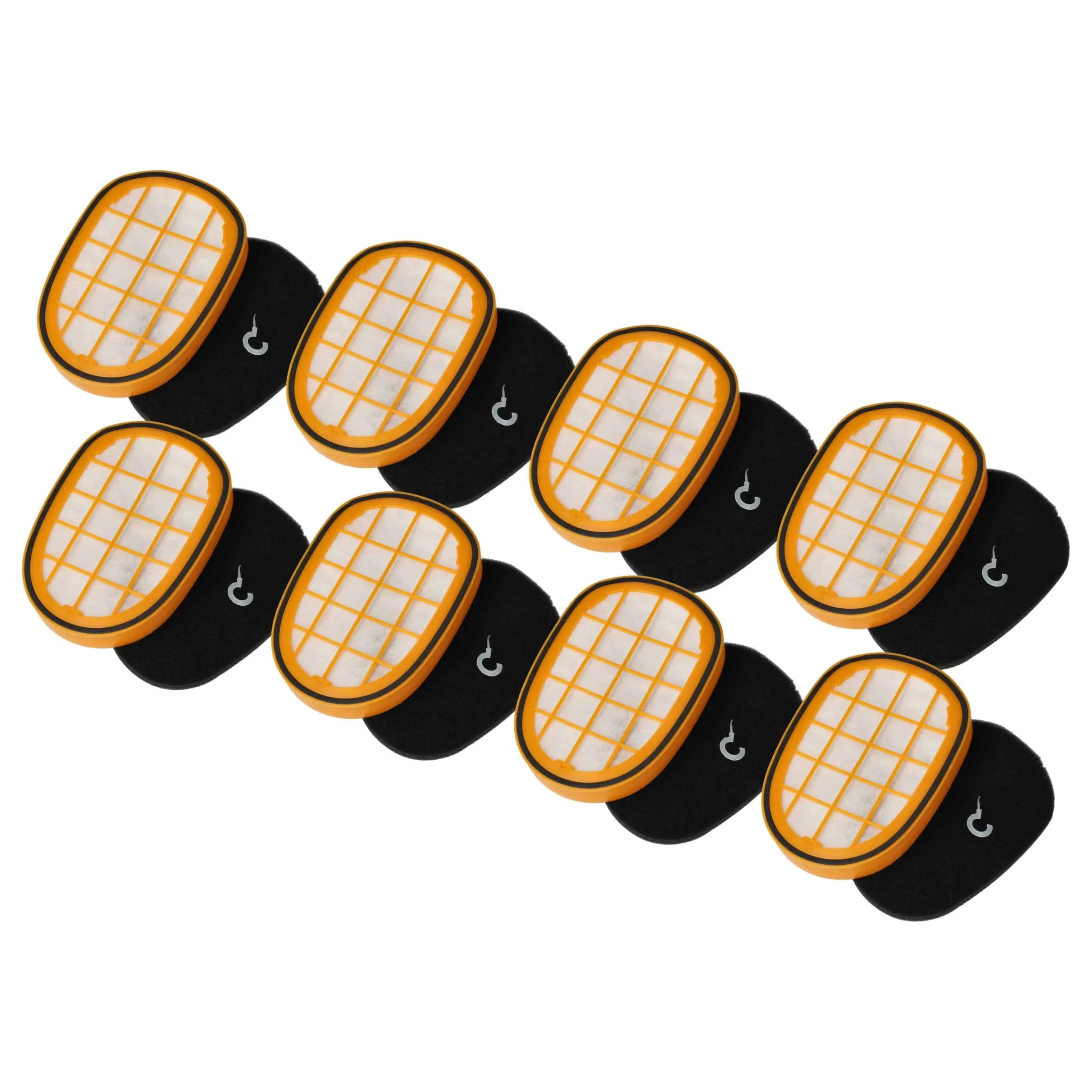 16x Filtres remplace Philips CP0663, CP0663/01, CP1100/01, FC5005/01 pour aspirateur Philips - Accessoires pour aspirateur