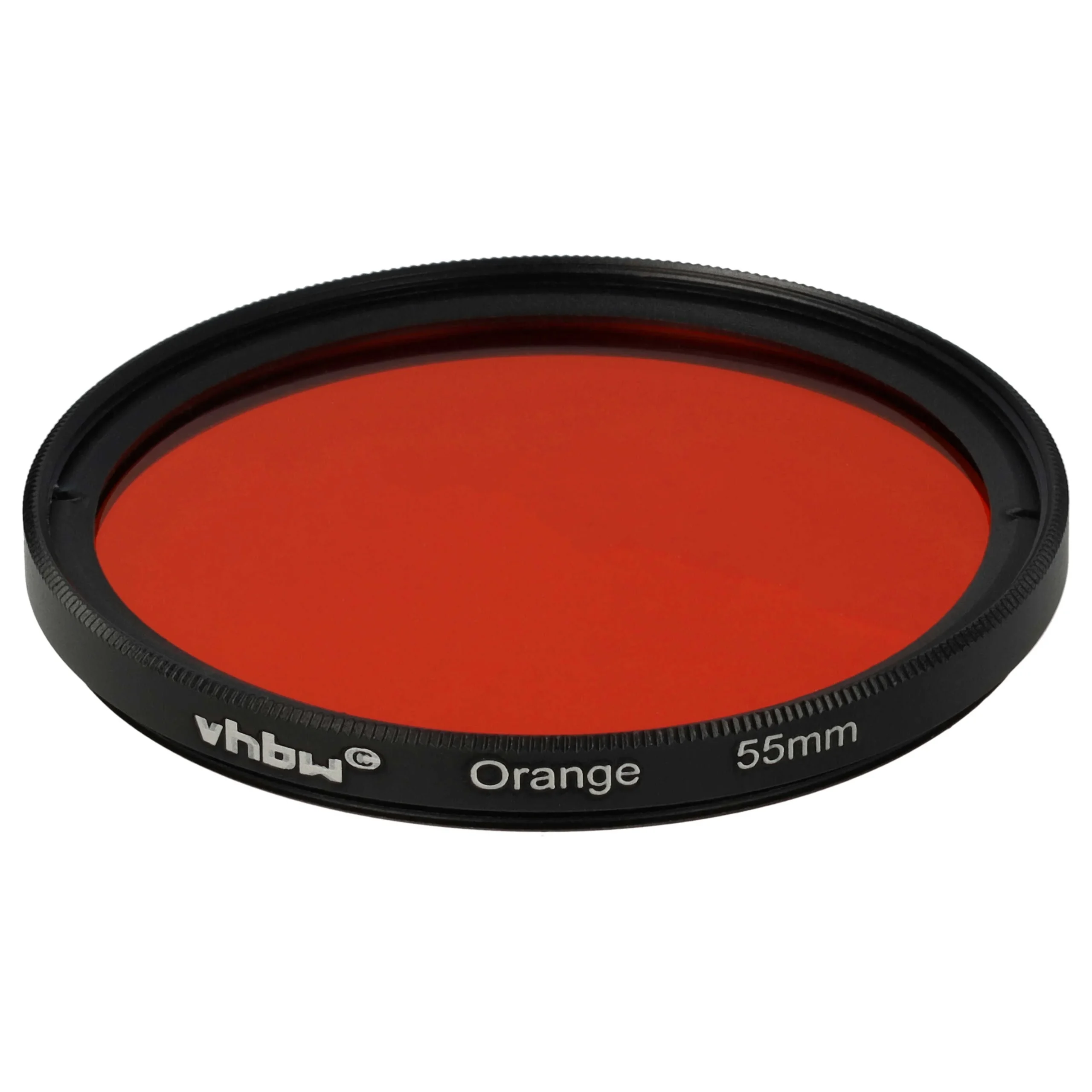 Filtre de couleur orange pour objectifs d'appareils photo de 55 mm - Filtre orange
