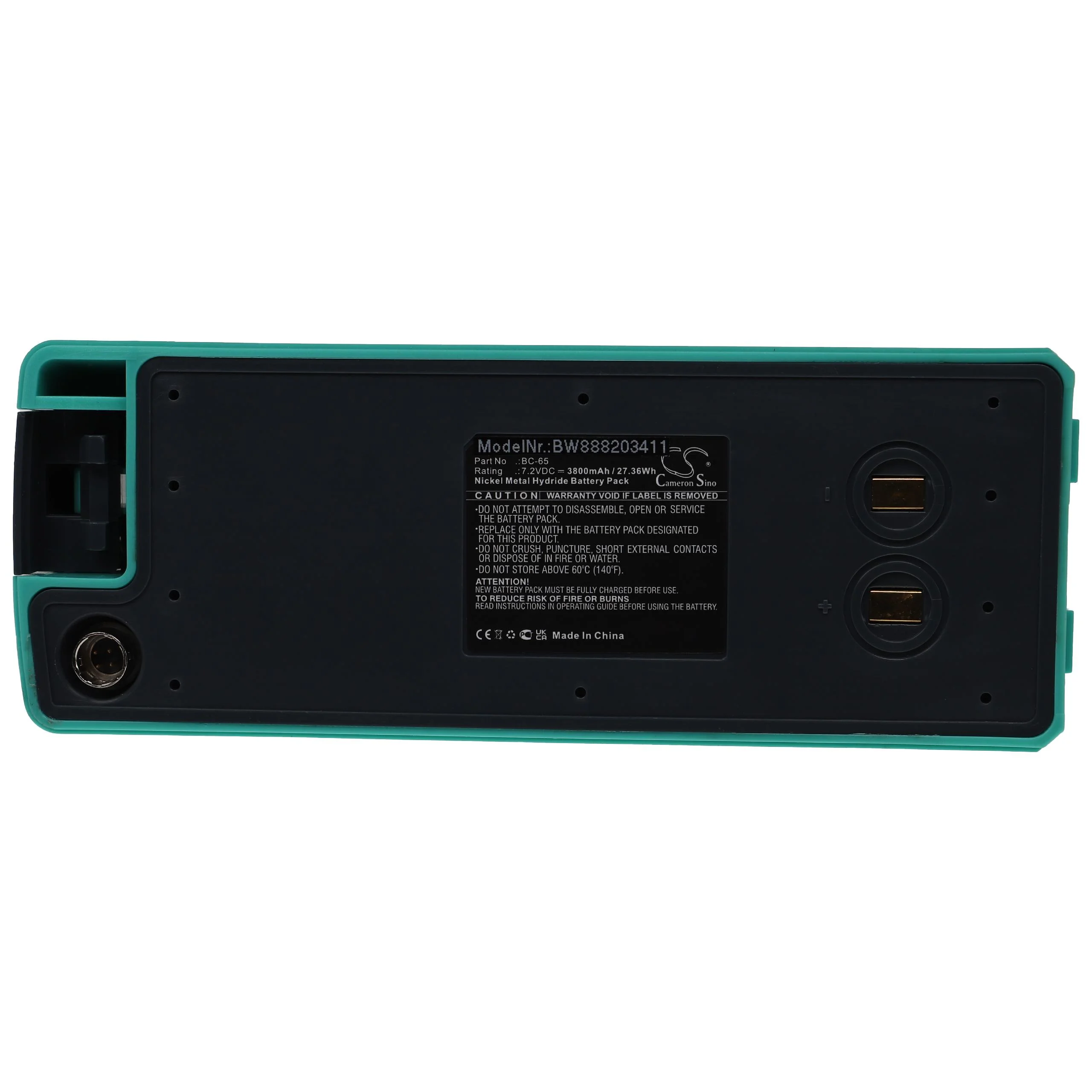 Batterie remplace Nikon BC-65 outil de mesure Nikon - 3800mAh 7,2V NiMH