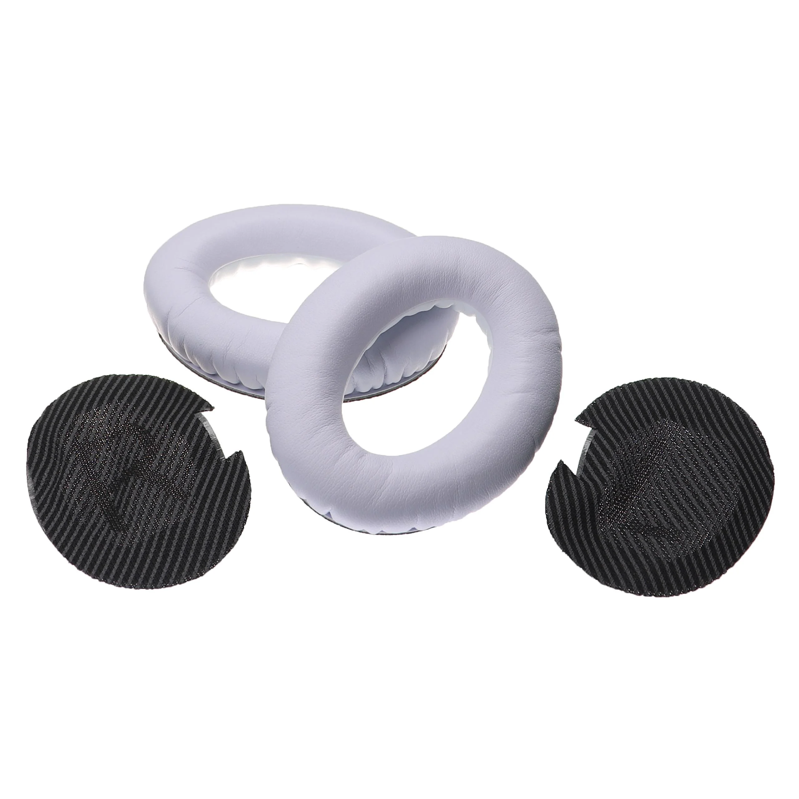 Coussinets d'oreille pour casques écouteurs Bose 15 - mémoire de forme noir / blanc