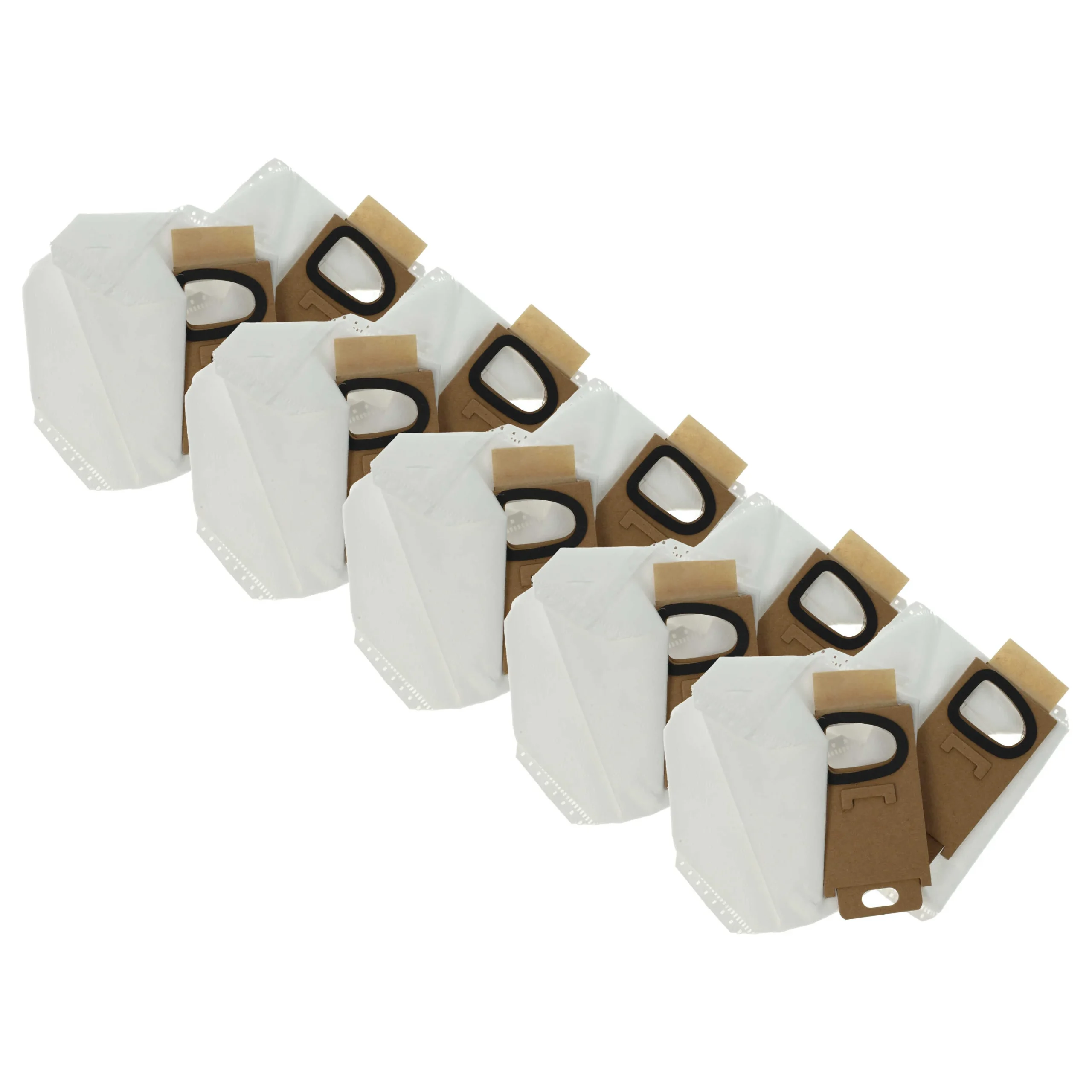 10x Sac pour aspirateur Roborock H6, H7 - microfibre non tissée