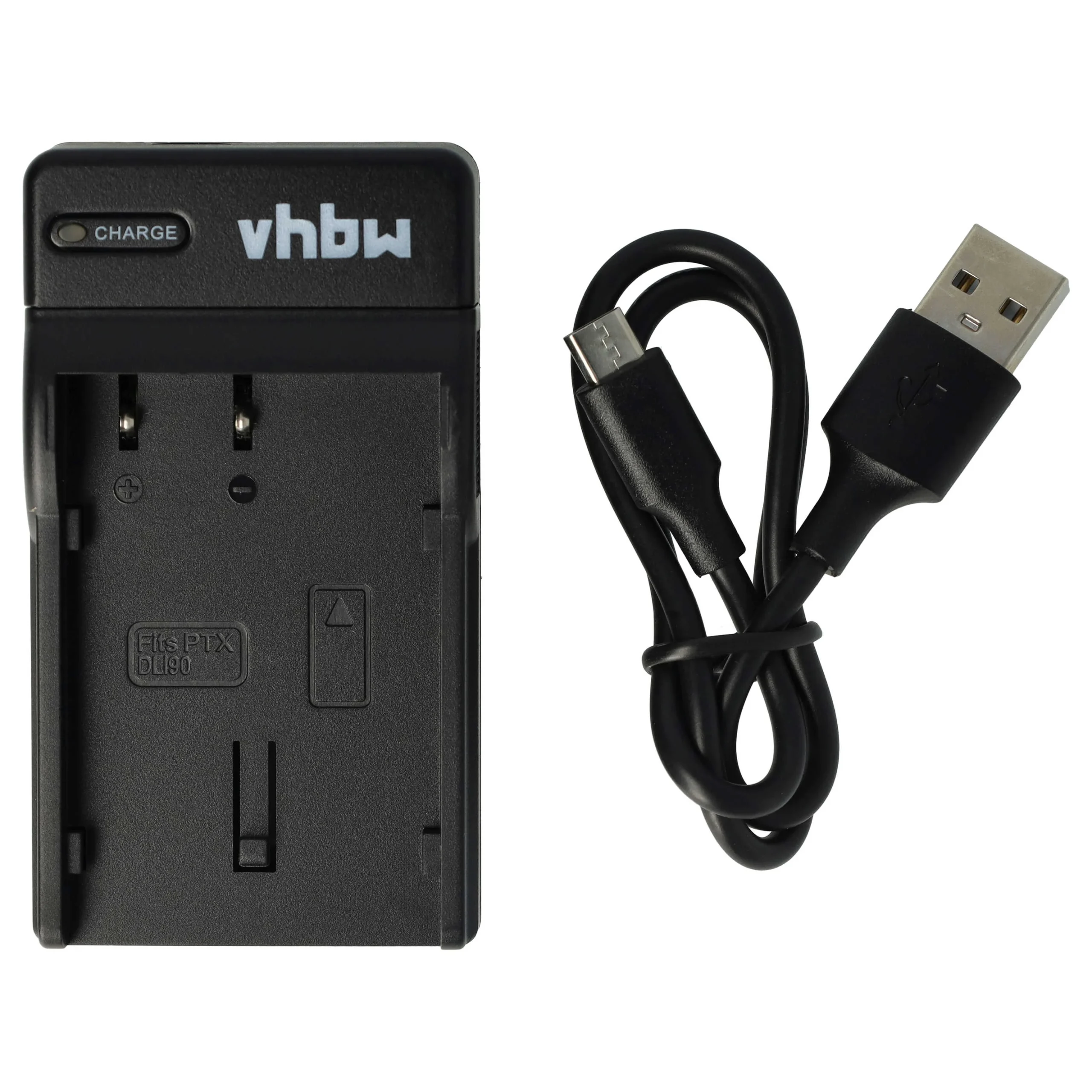Chargeur USB-C + câble USB-C pour appareil photo Pentax K-1 Mark II - 0,5 A