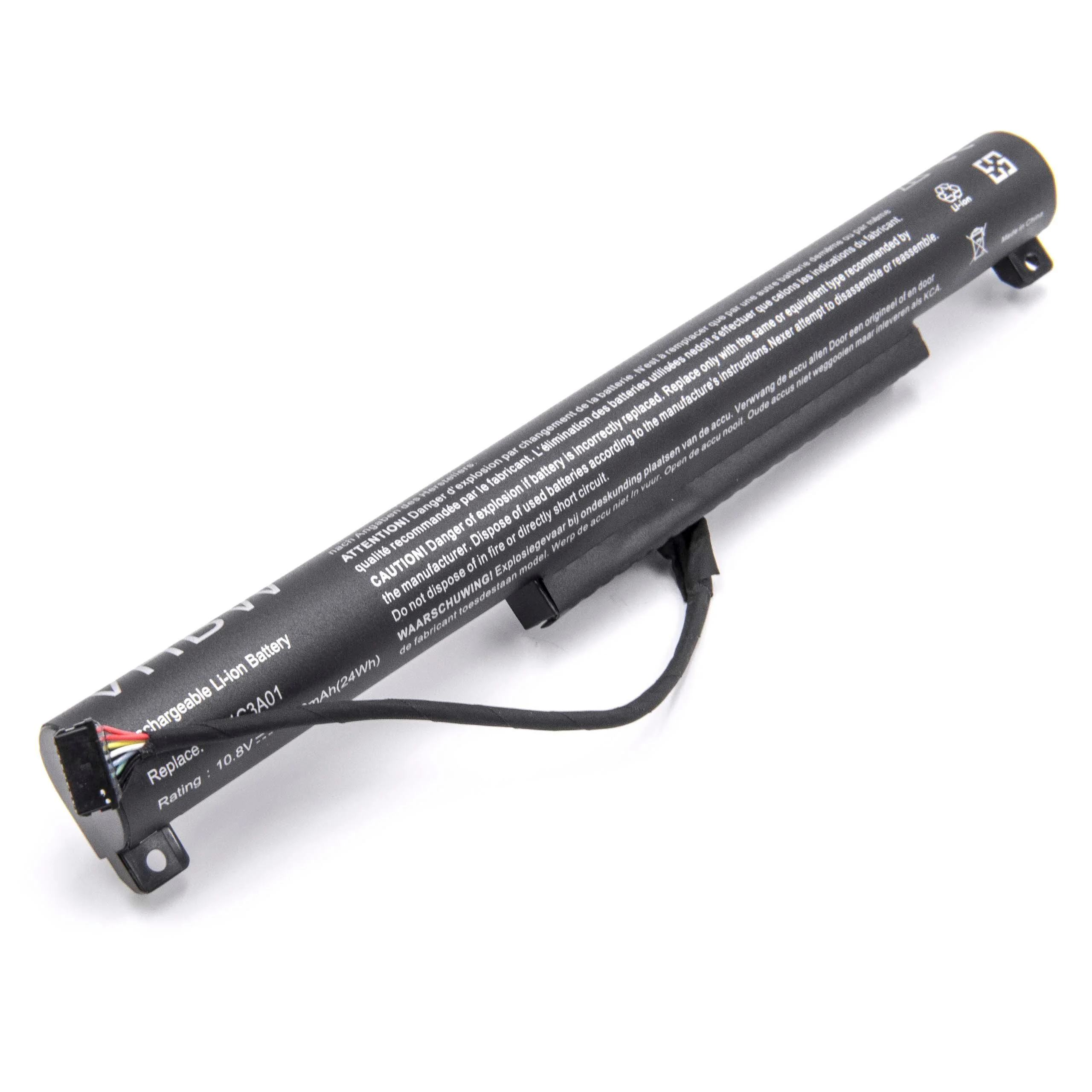 Batterie remplace Lenovo 5B10H42831, 5B10K10177 pour ordinateur portable Lenovo- 2200mAh 10,8V Li-ion