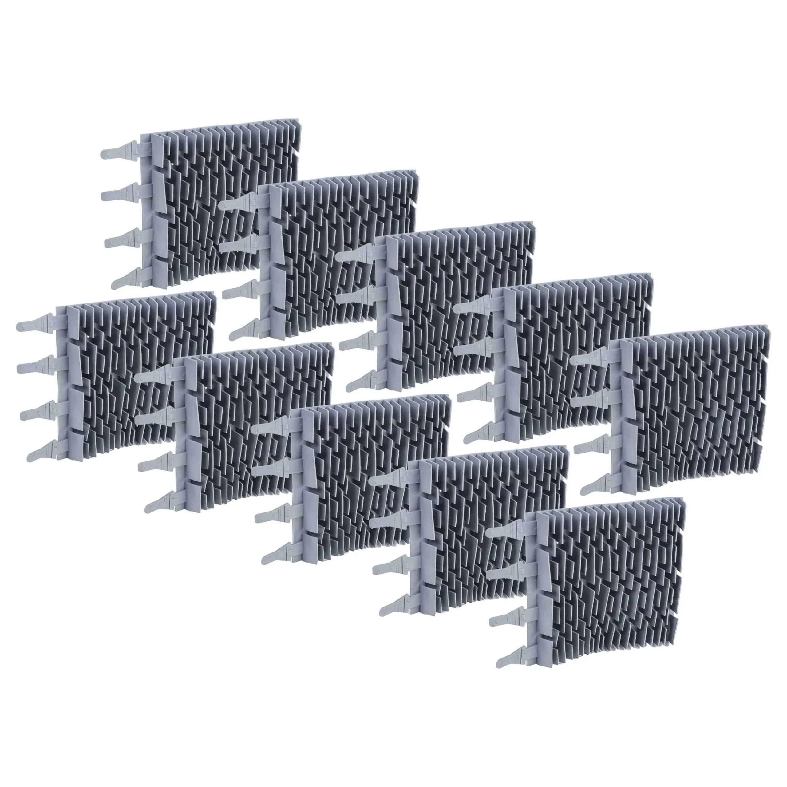 10x Brosse remplace Zodiac R0764900, R0774900 pour robot de piscine, aspirateur Gre - Accessoires outdoor et loisirs